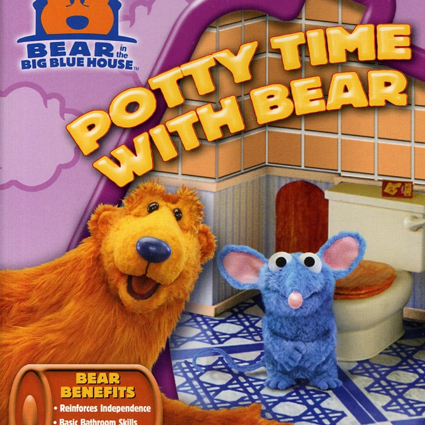 Bear in the Big Blue House POTTY TIME WITH BEAR DVD