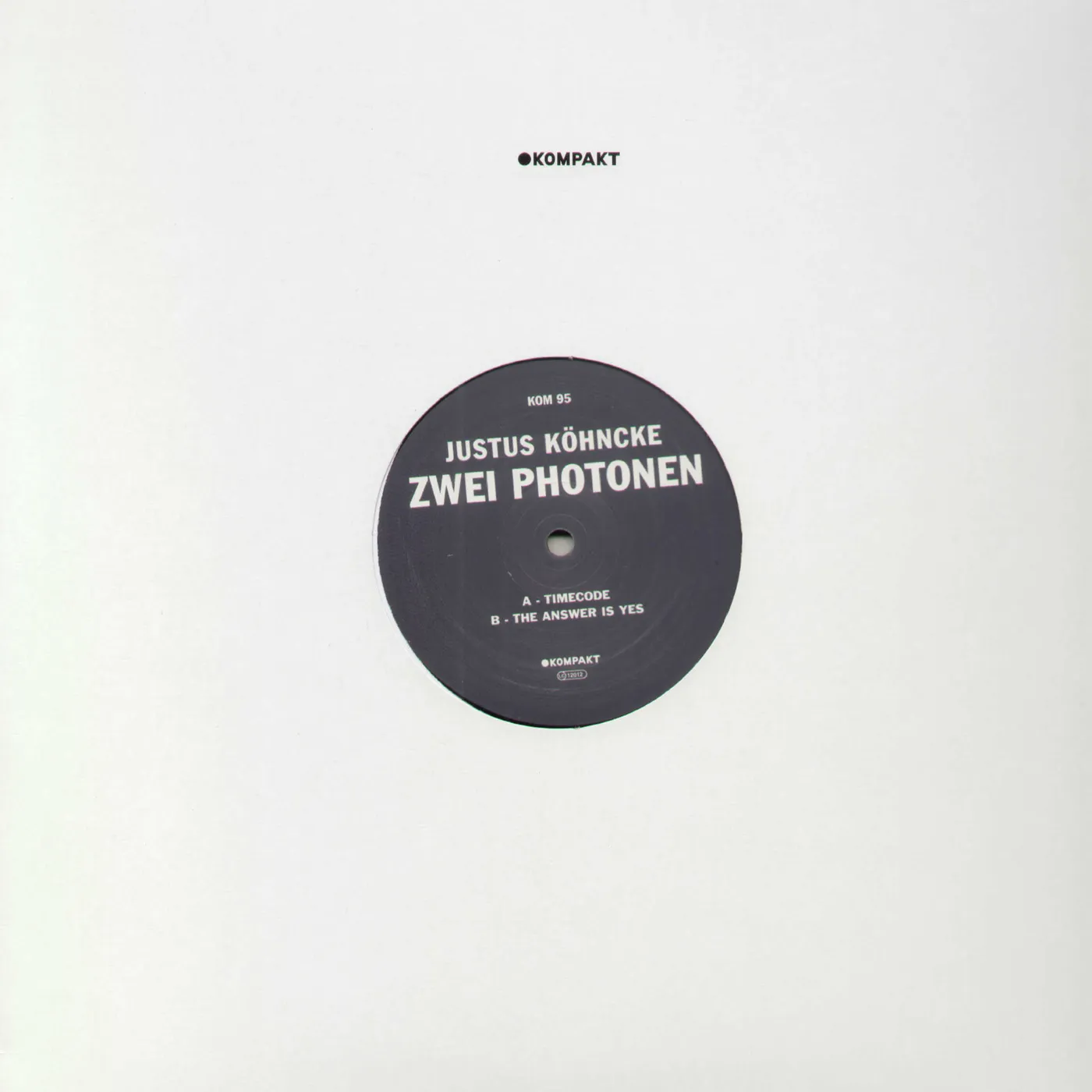 Justus Köhncke Zwei Photonen Vinyl Record