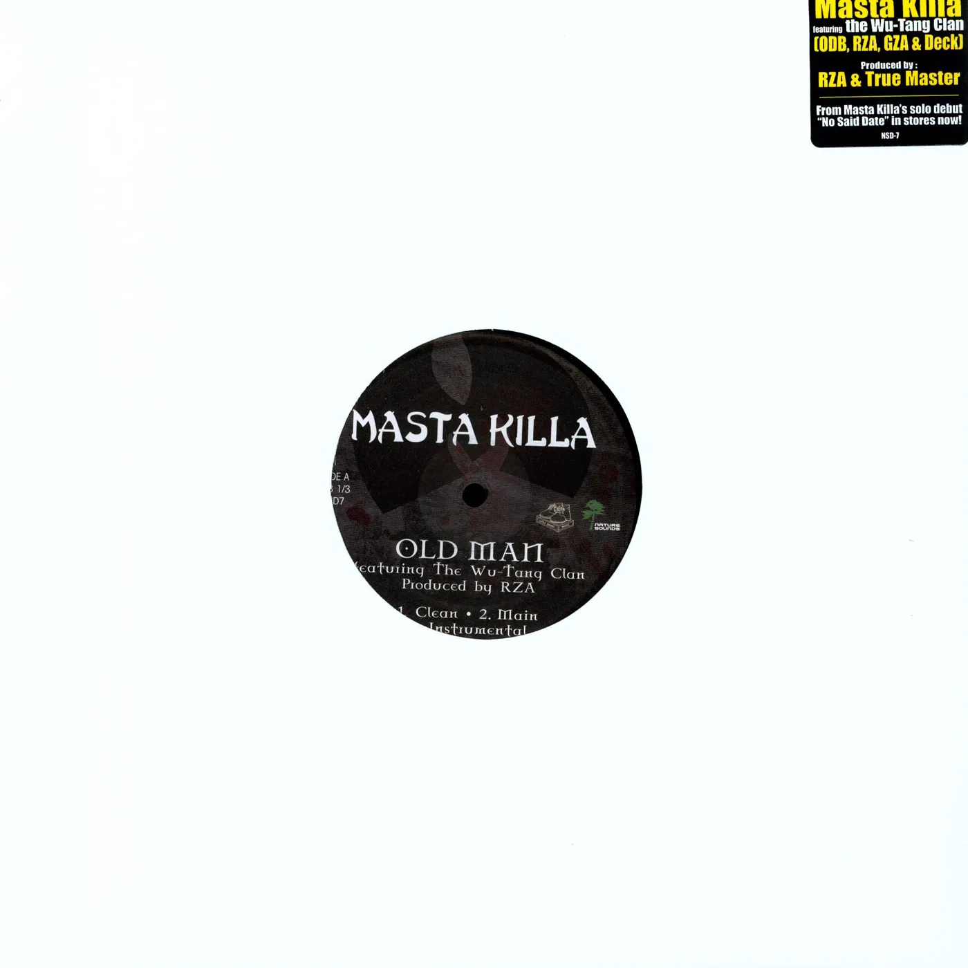 Masta Killa Old Man / Silverbacks Vinyl Record