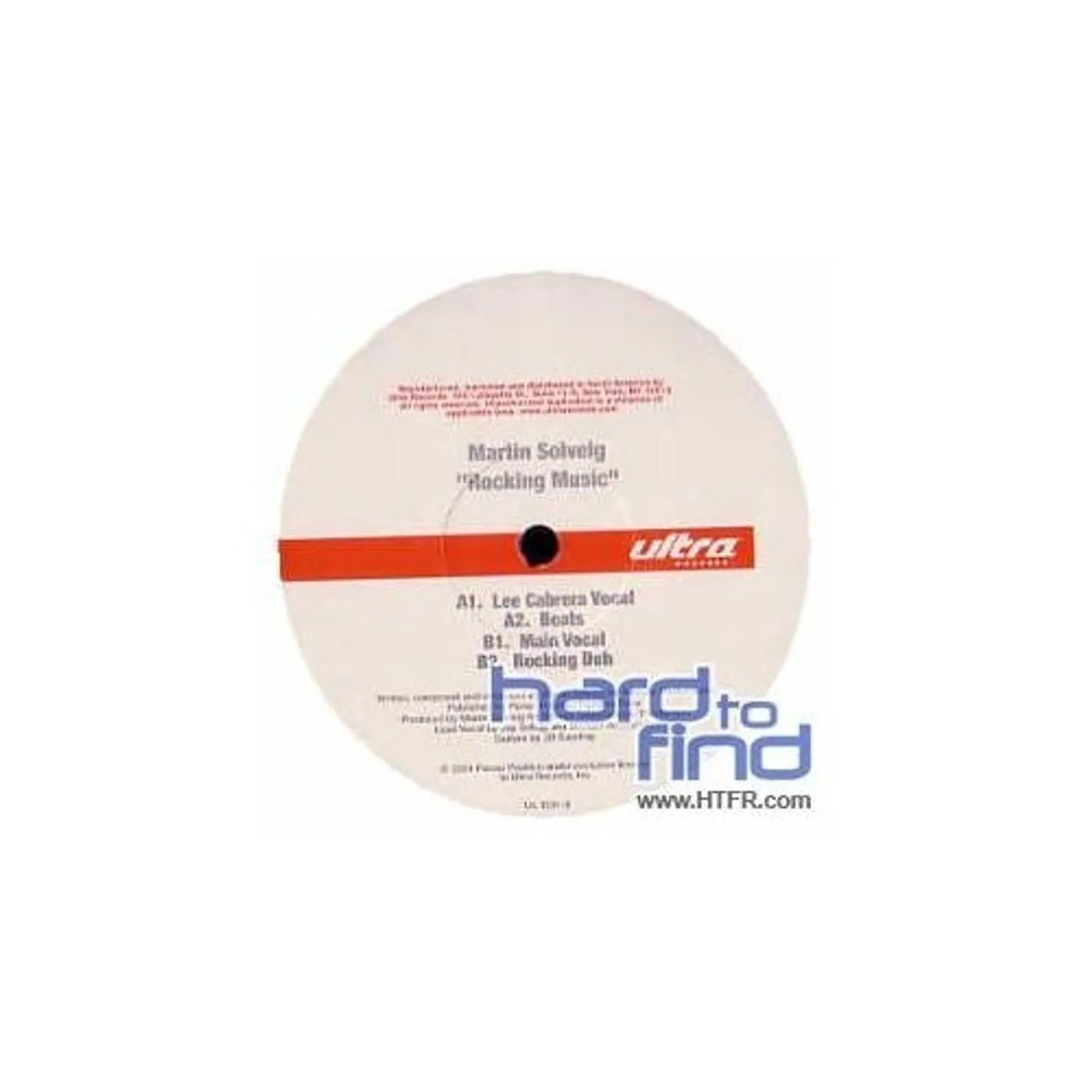 Martin Solveig Rocking Music Vinyl Record