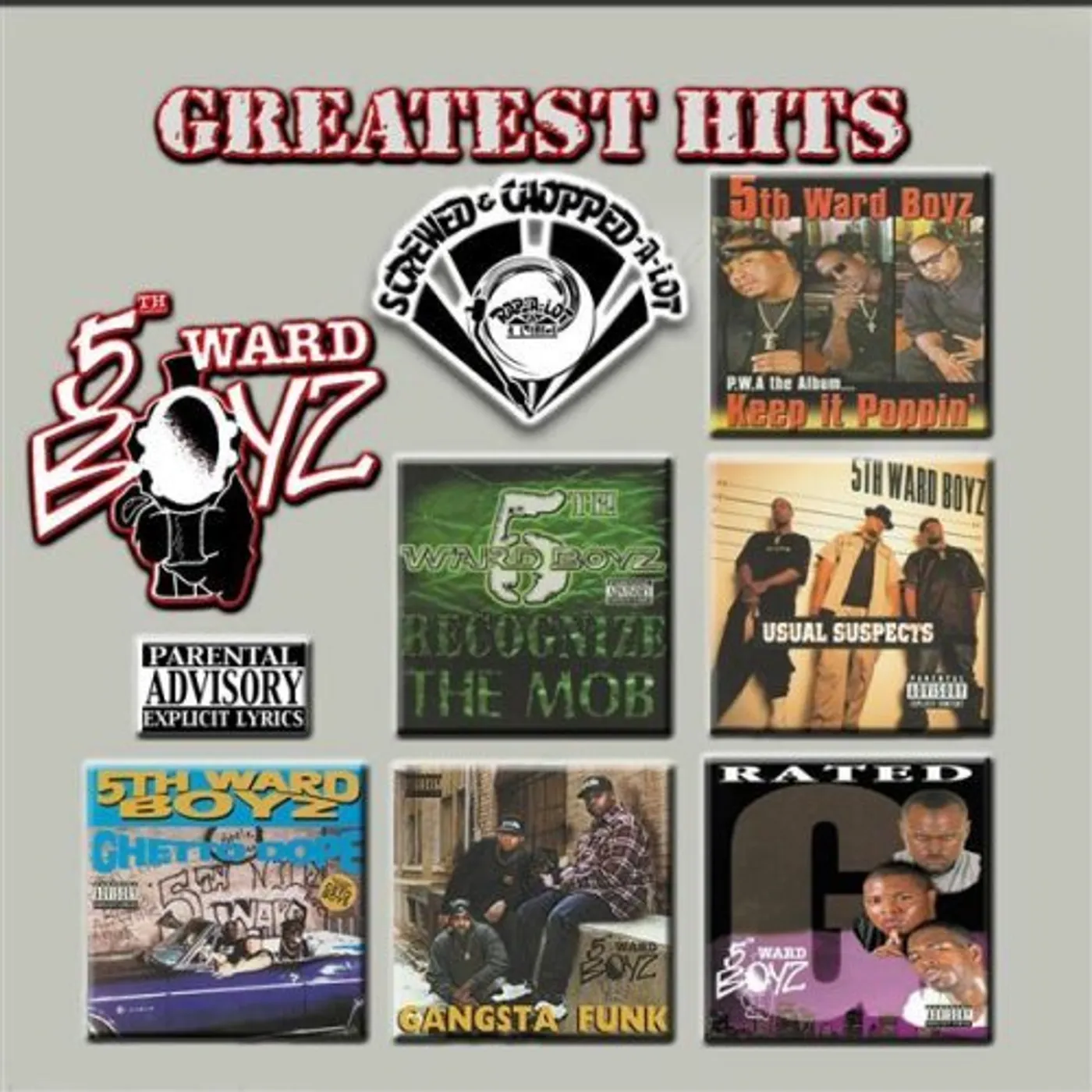5th Ward Boyz GREATEST HITS CD