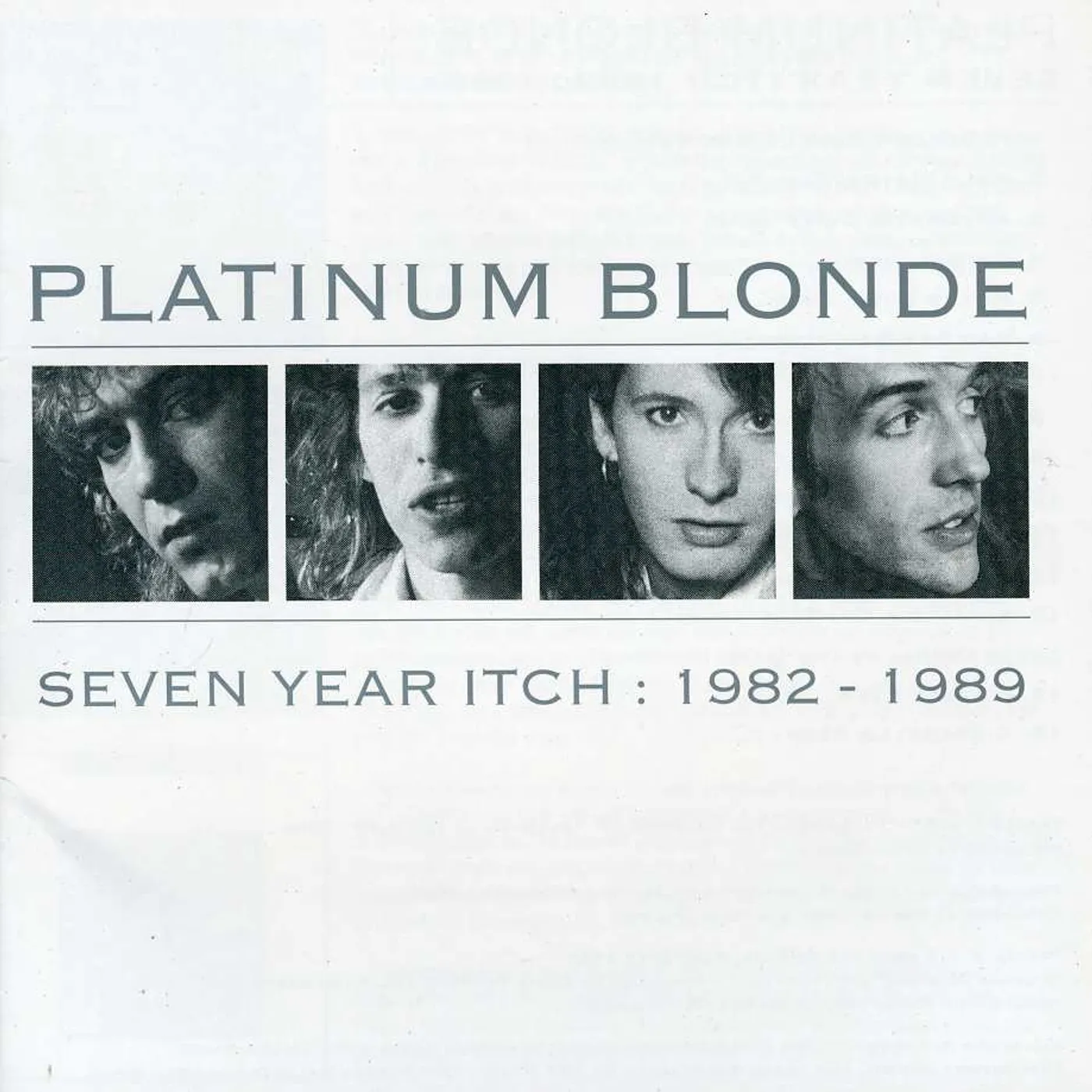 Platinum Blonde SEVEN YEAR ITCH: 1982-1989 CD
