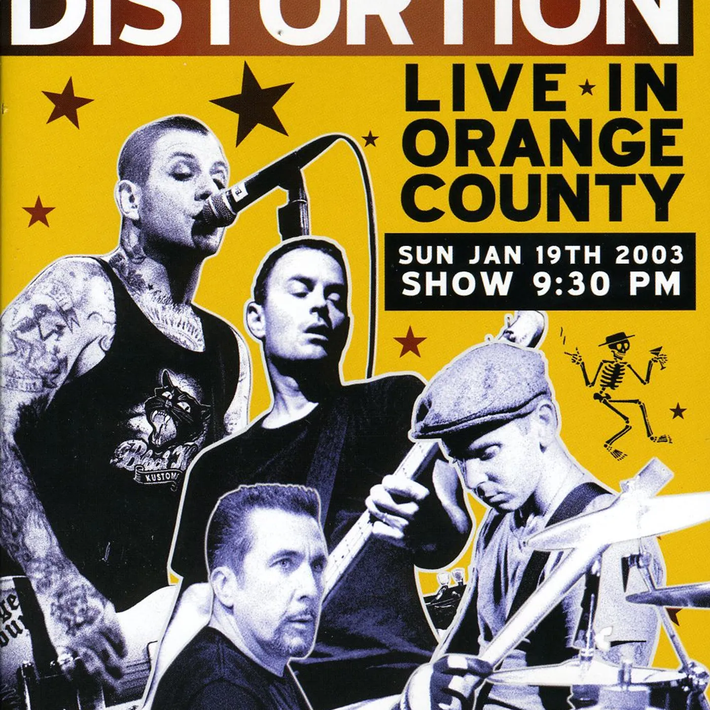 Social Distortion LIVE IN ORANGE COUNTY DVD