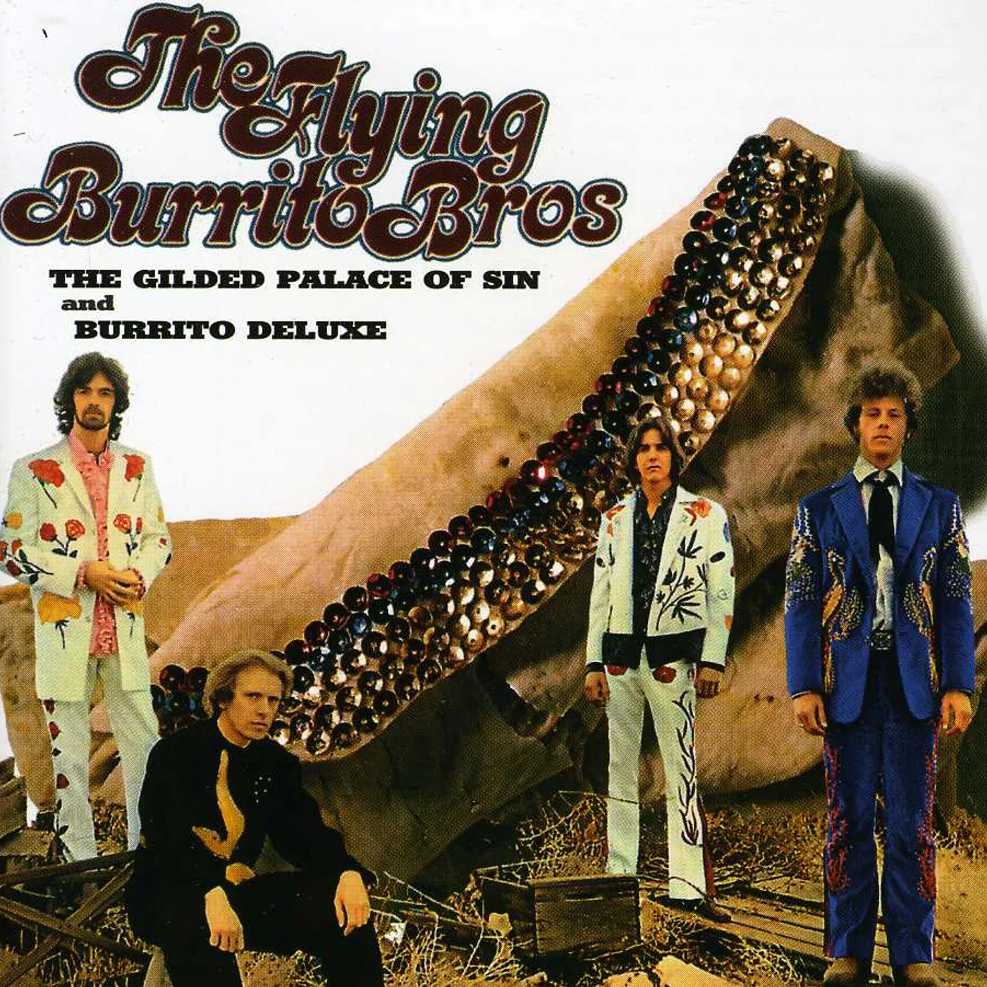 The Flying Burrito Brothers GILDED PALACE OF SIN / BURRITO DELUXE CD