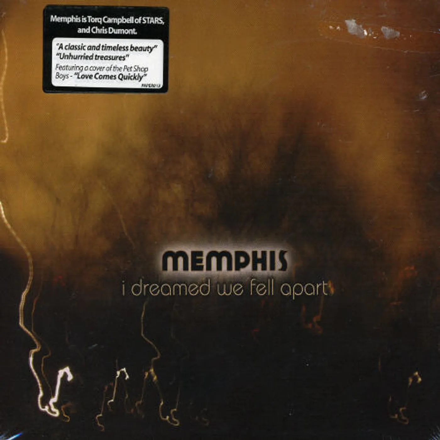 Memphis I DREAMED WE FELL APART CD