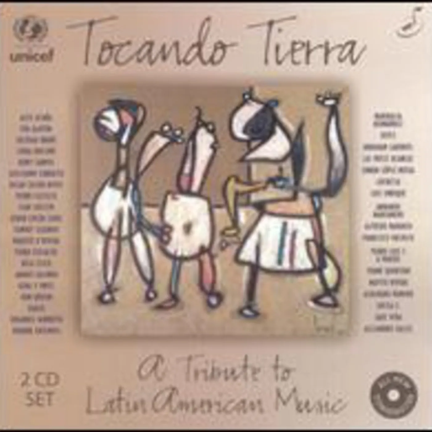TOCANDO TIERRA: TRIBUTE TO LATIN AMERICAN MUSIC CD