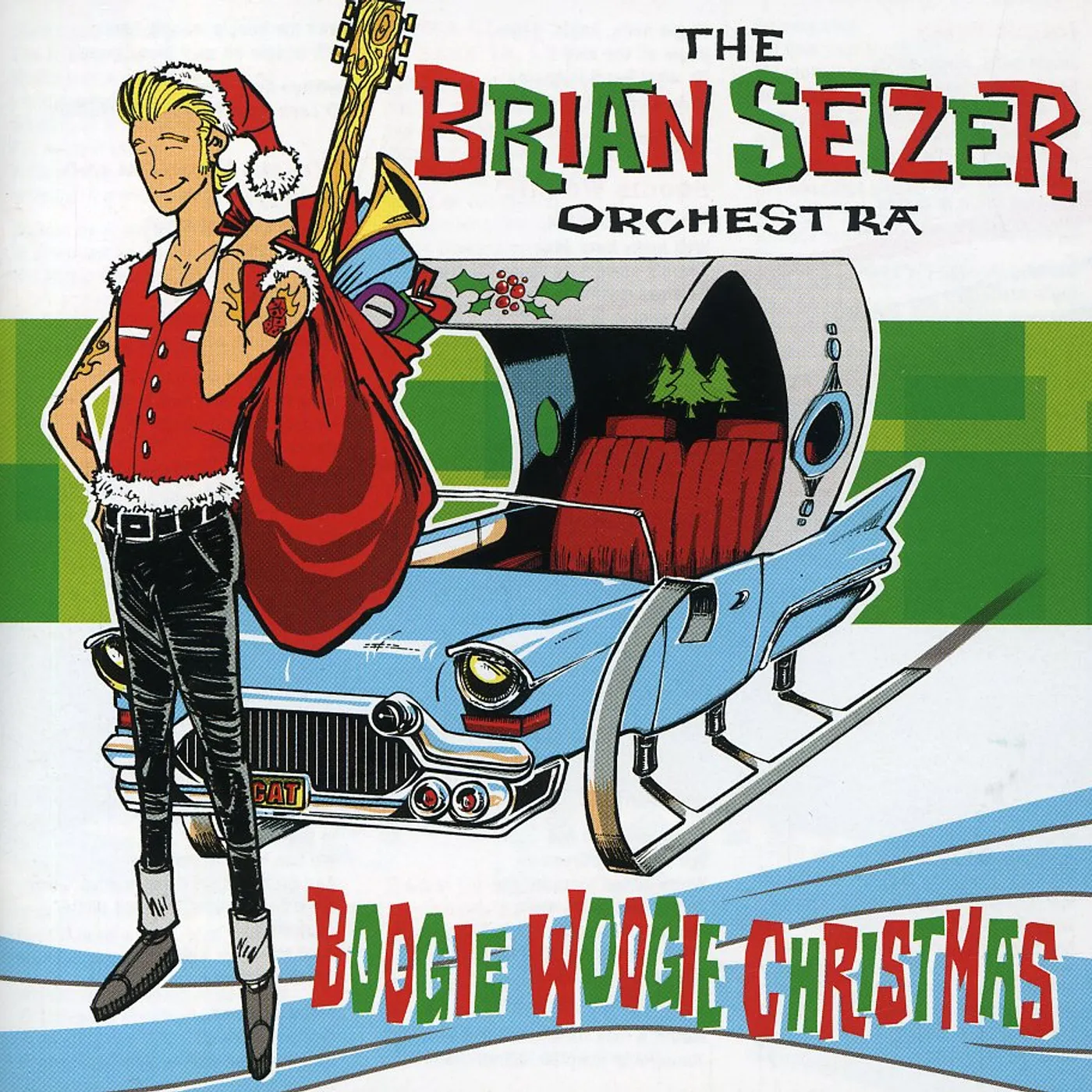 Brian Setzer BOOGIE WOOGIE CHRISTMAS CD