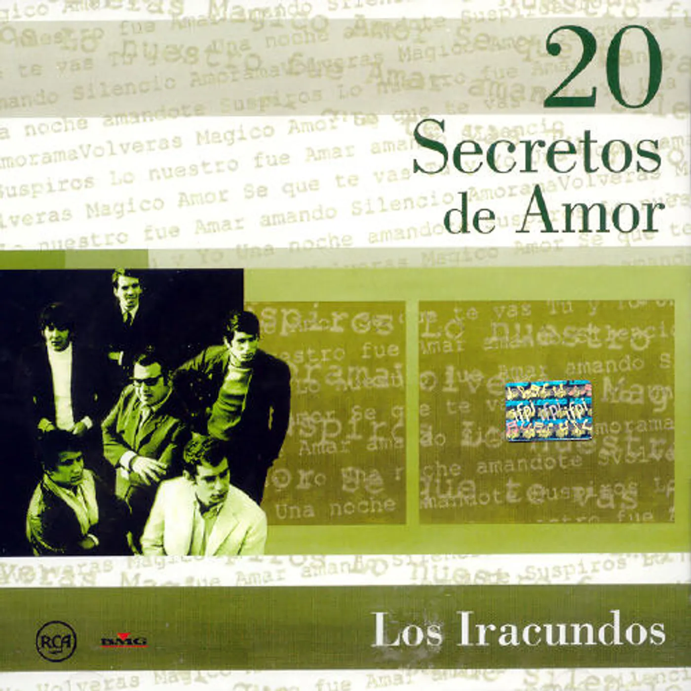 20 SECRETOS DE AMOR: LOS IRACUNDOS CD