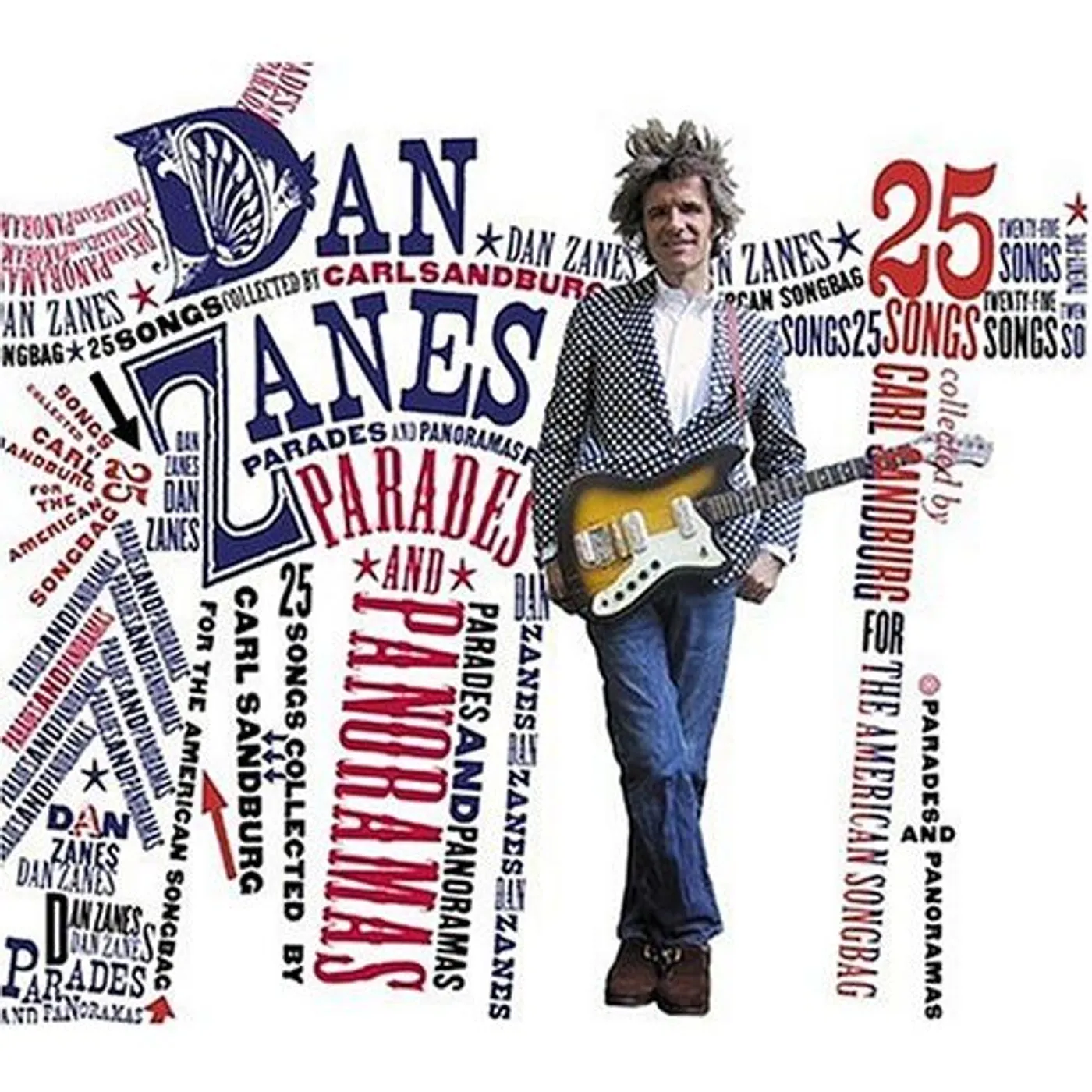 Dan Zanes PARADES & PANORAMAS: 25 SONGS COLLECTED BY CARL SA CD