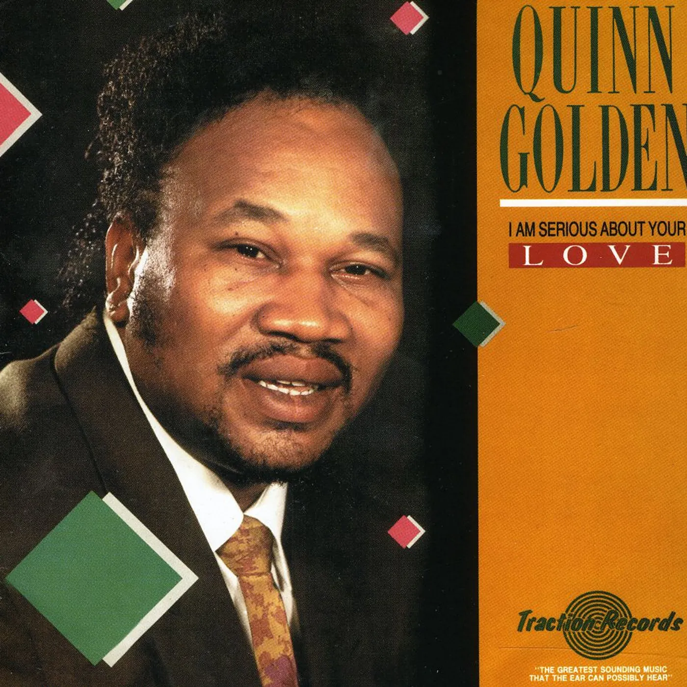 Quinn Golden I AM SERIOUS ABOUT YOUR LOVE CD