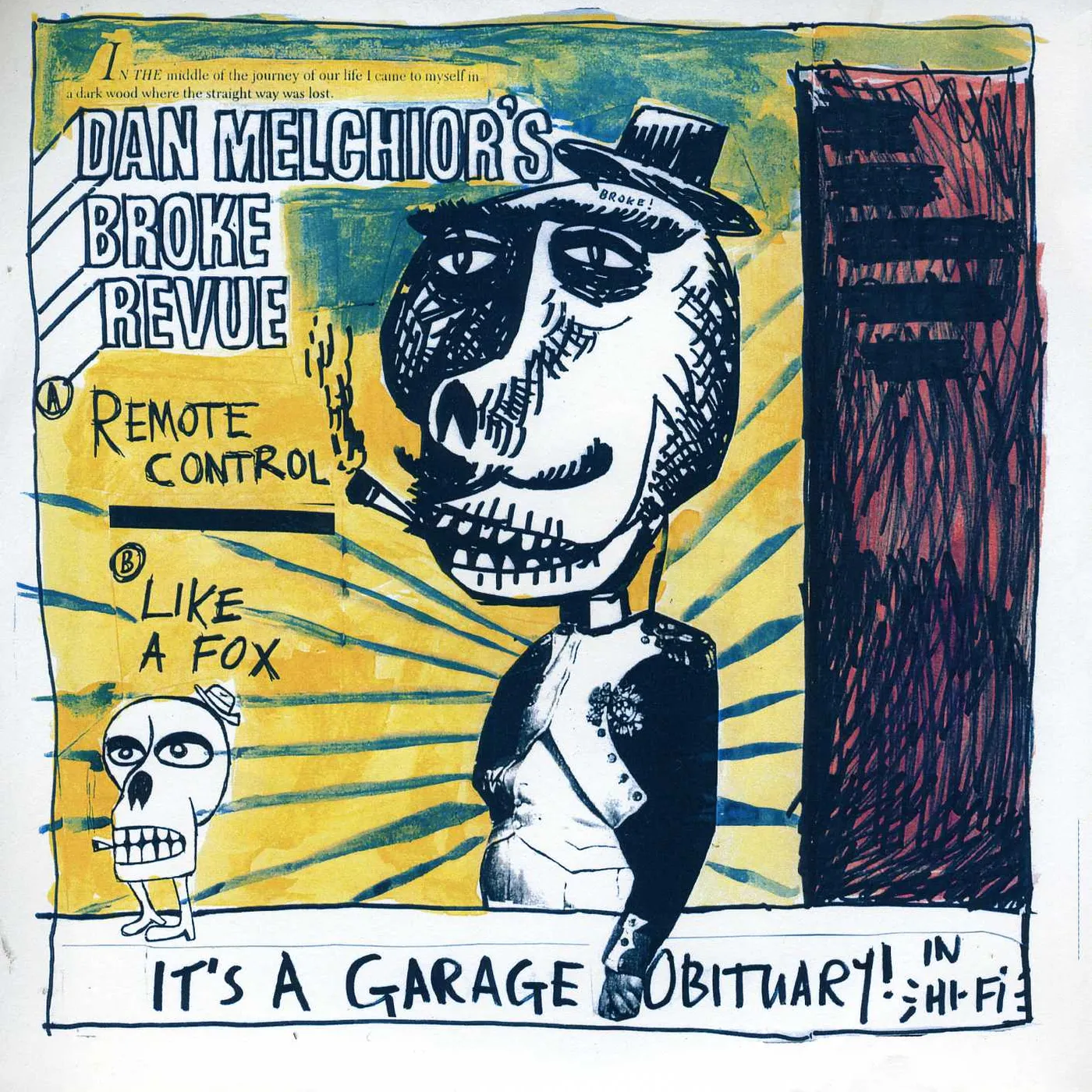 Dan Melchior's Broke Revue GARAGE OBITUARY (Vinyl)