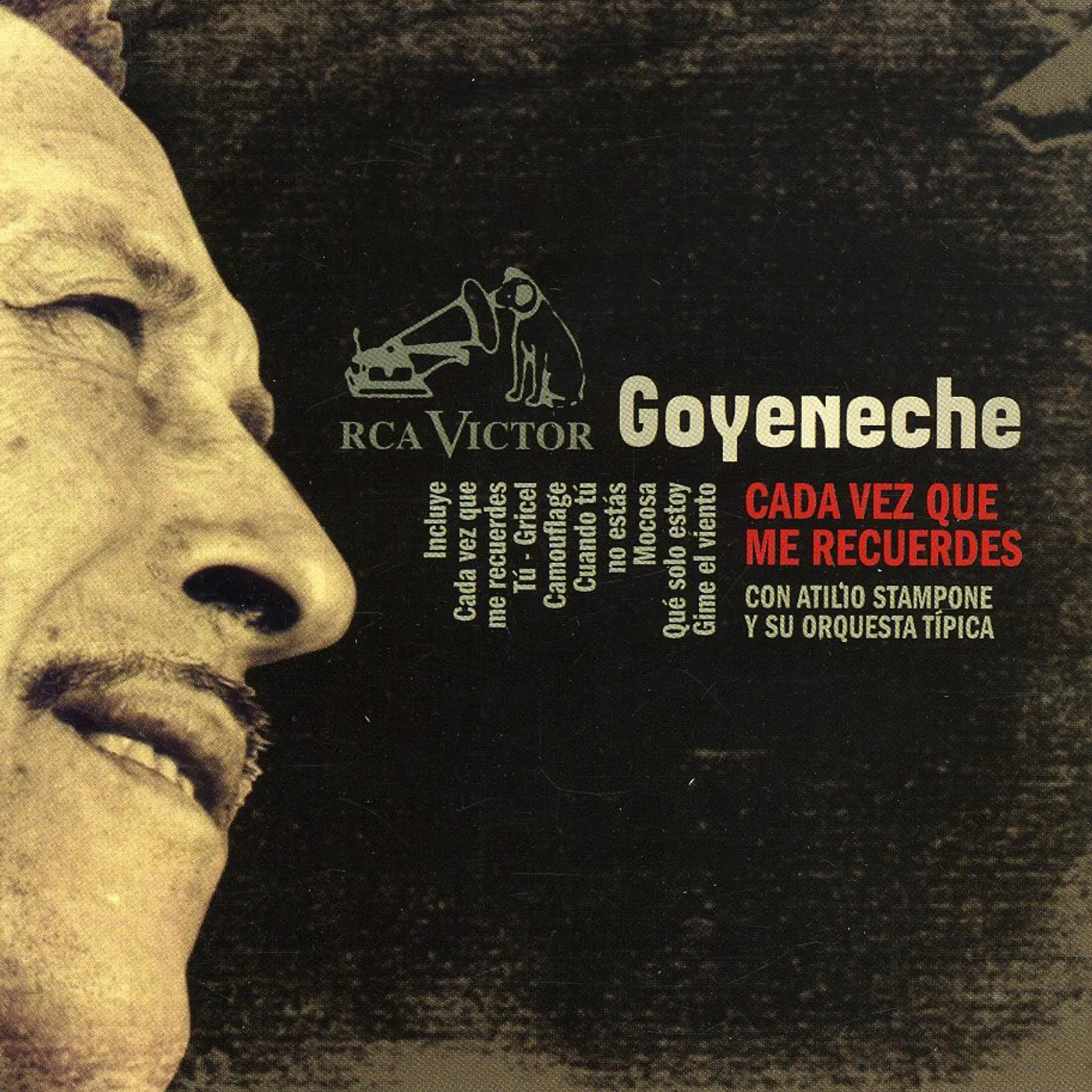 Roberto Goyeneche CADA VEZ QUE ME RECUERDAS CD