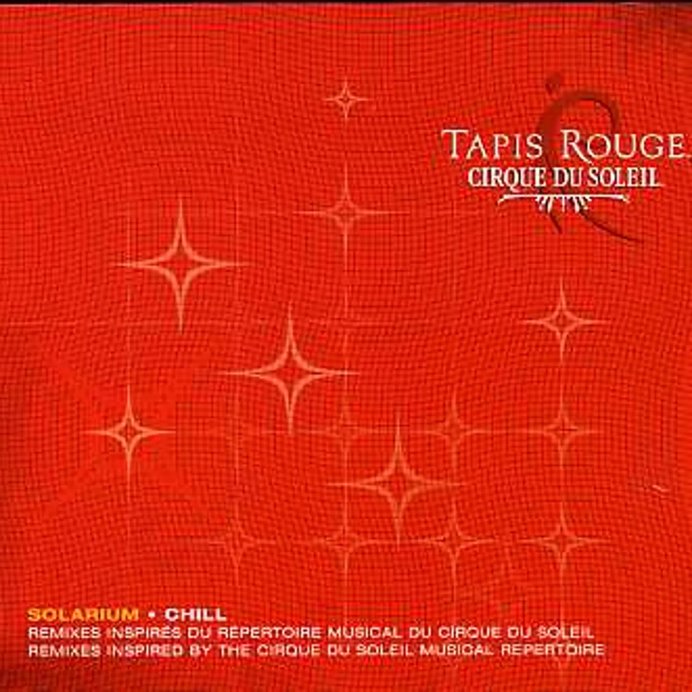 Cirque du Soleil TAPIS ROUGE CD