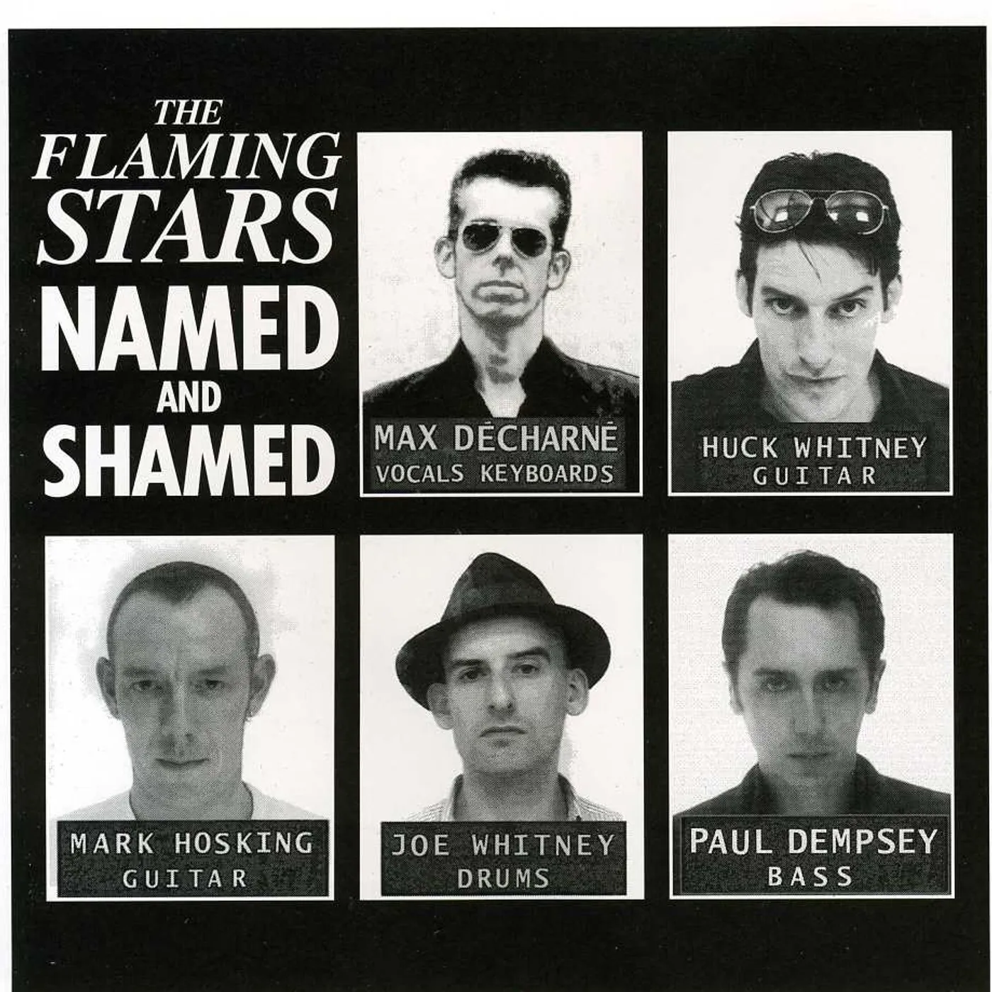 Flaming Stars NAMED & SHAMED CD