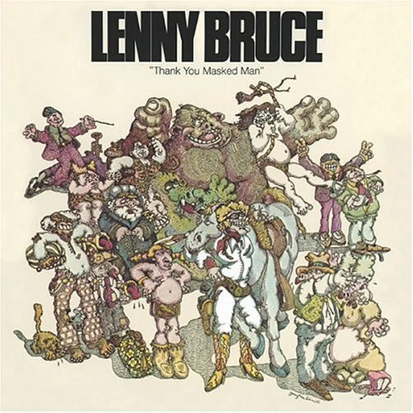 Lenny Bruce THANK YOU MASKED MAN CD