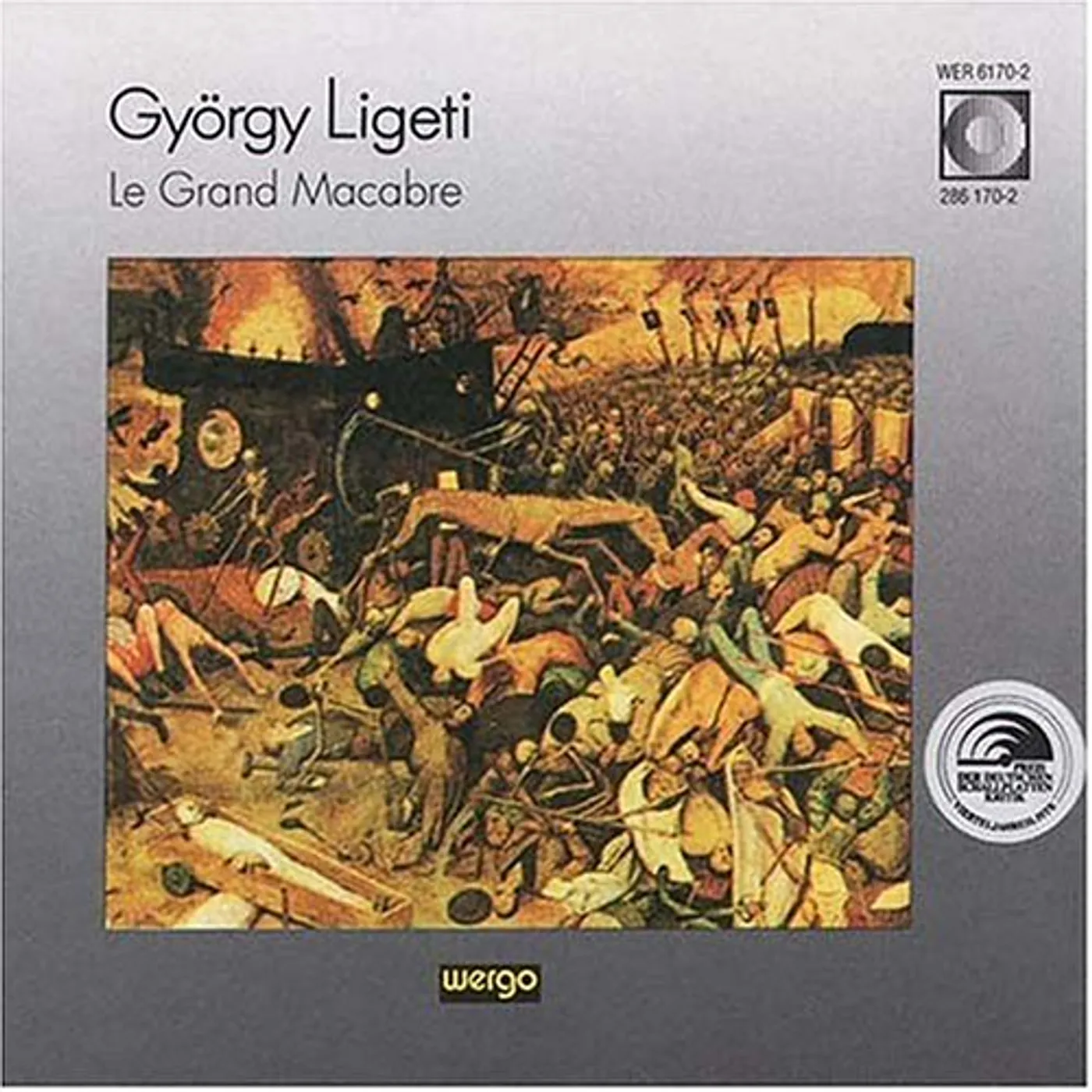 György Ligeti LE GRAND MACABRE CD
