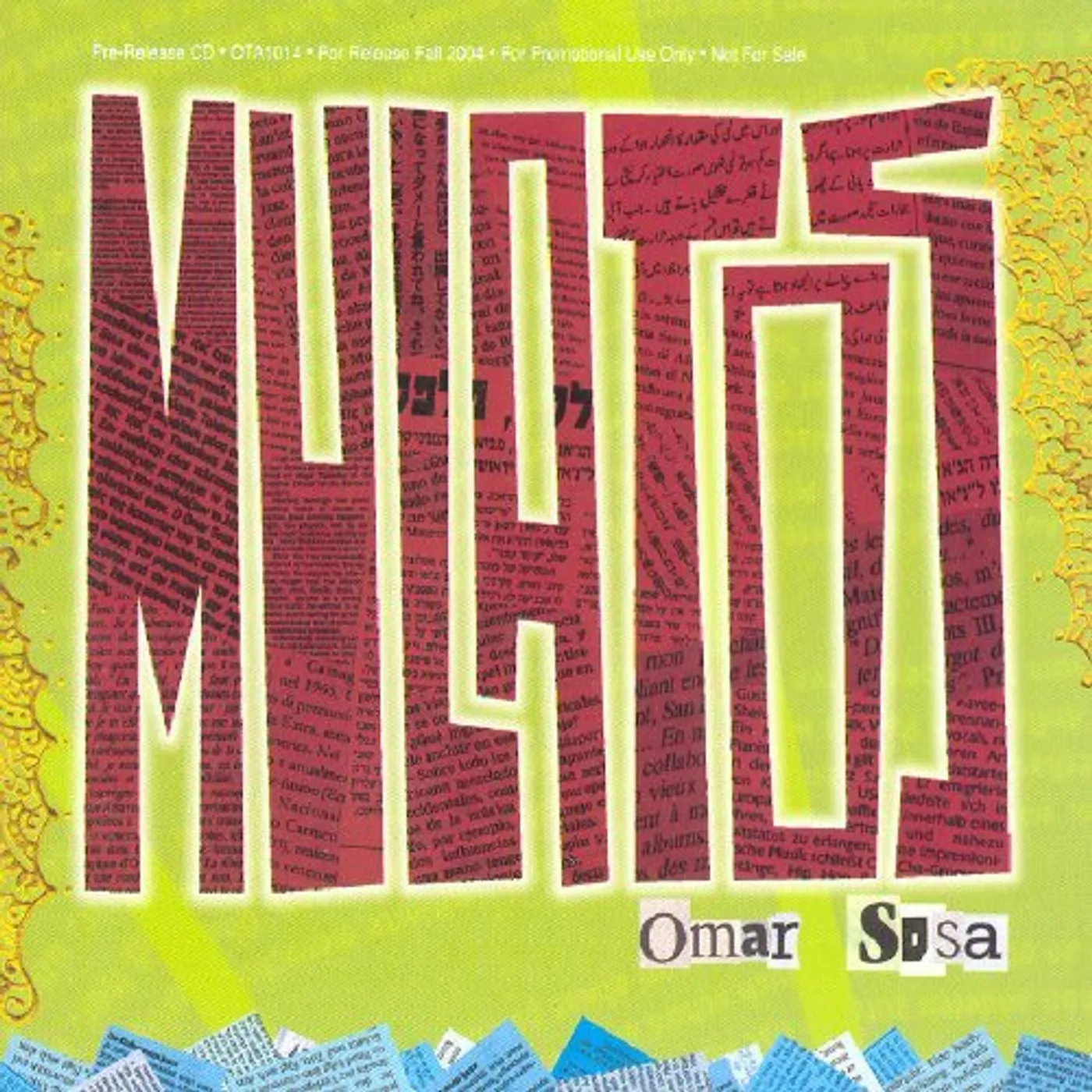 Omar Sosa MULATOS CD
