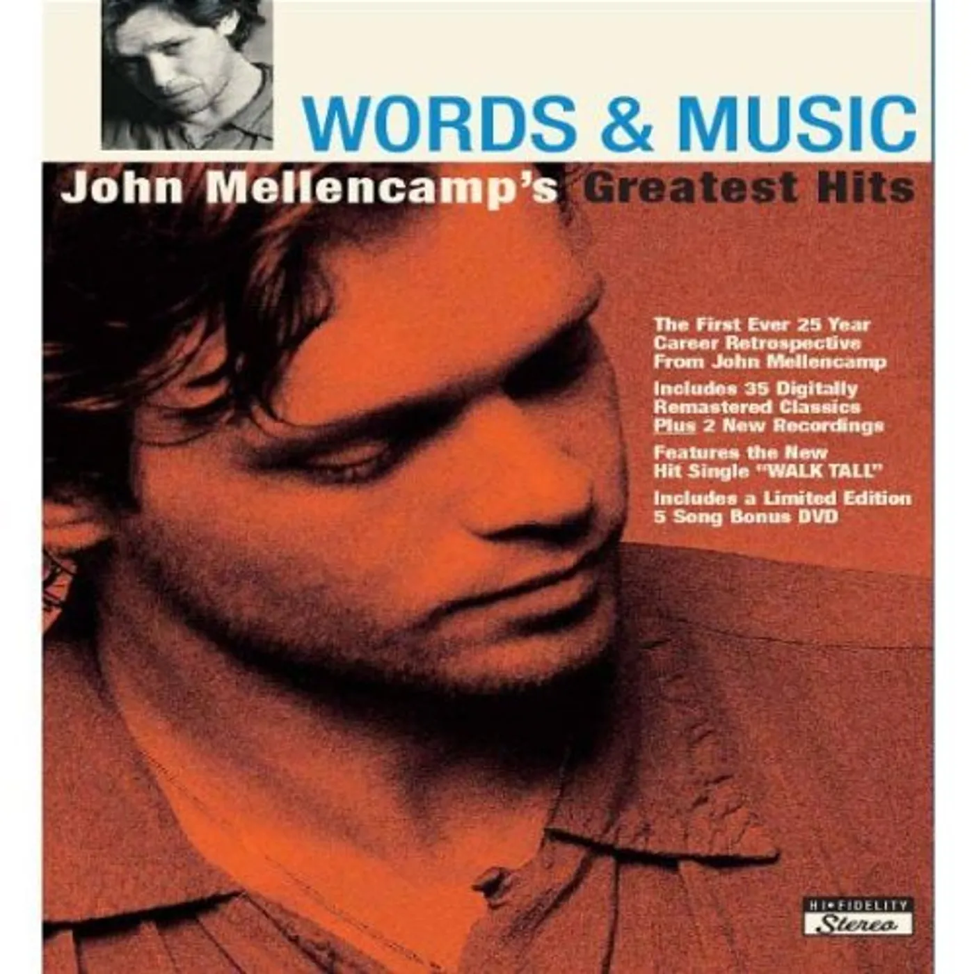 WORDS & MUSIC: JOHN MELLENCAMP'S GREATEST HITS CD