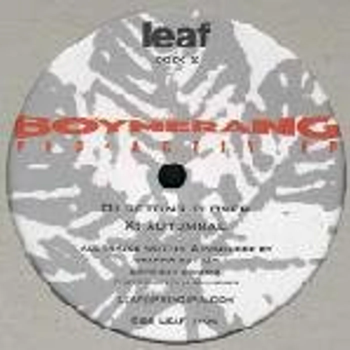 Boymerang PRO-ACTIV Vinyl Record