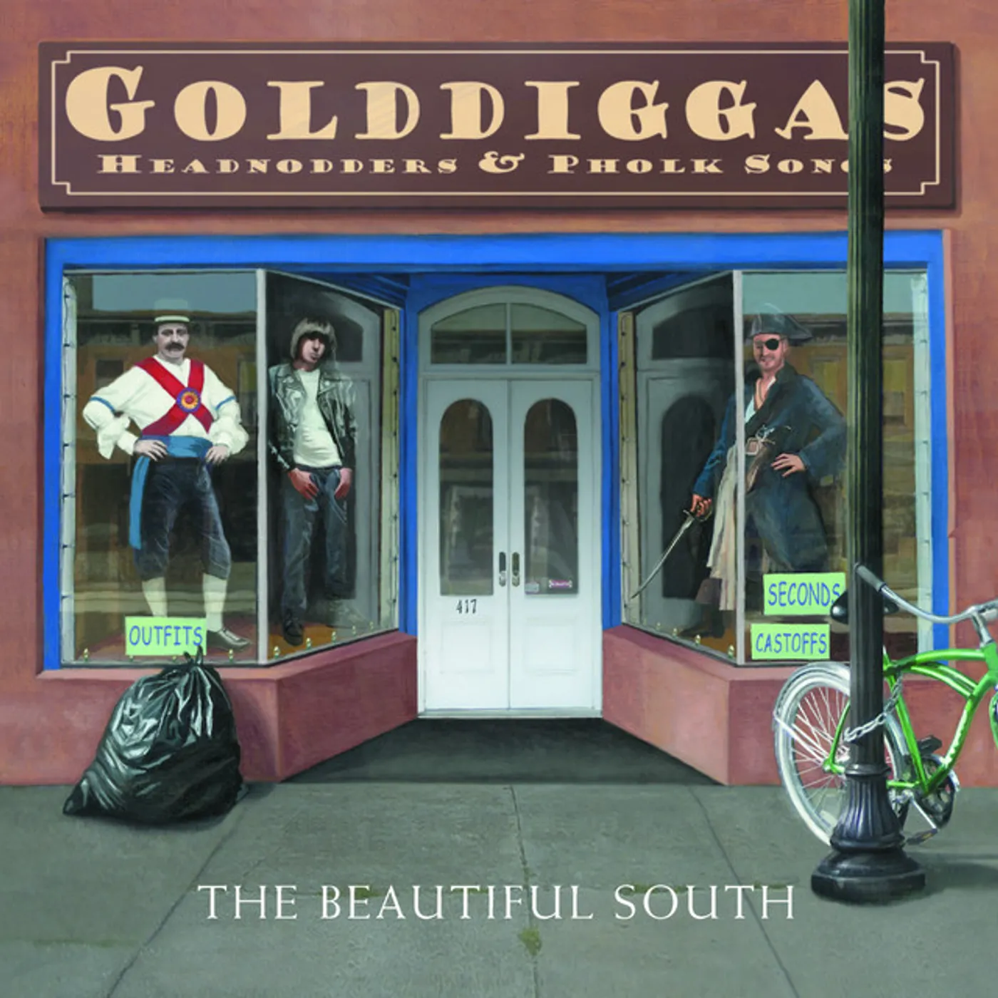 The Beautiful South GOLD DIGGAS HEAD NODDERS & PHOLK SONGS CD