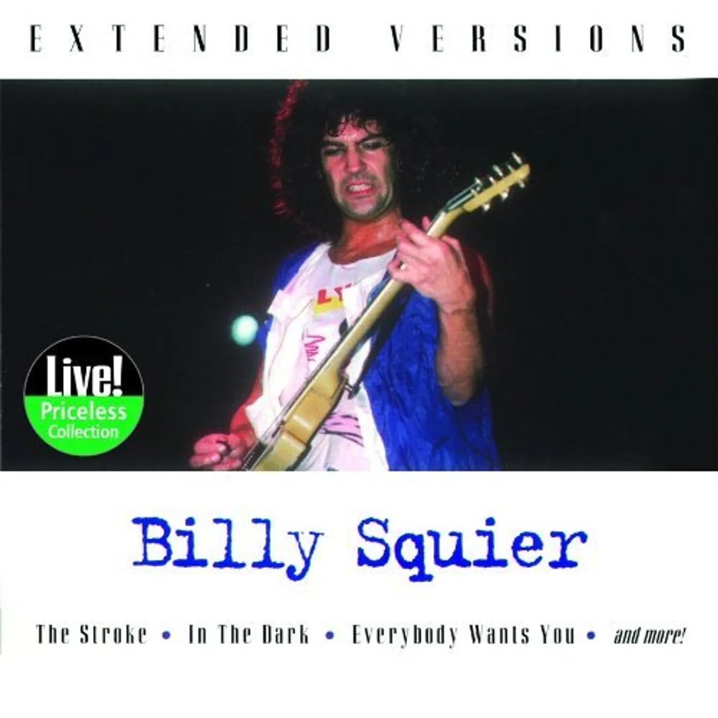 Billy Squier EXTENDED VERSIONS CD