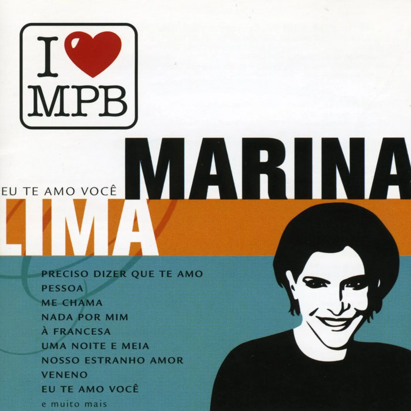Marina Lima I LOVE MPB CD