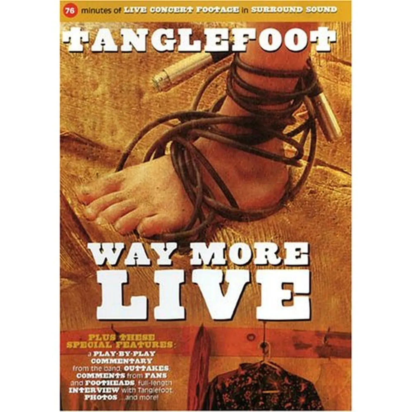 Tanglefoot WAY MORE LIVE DVD