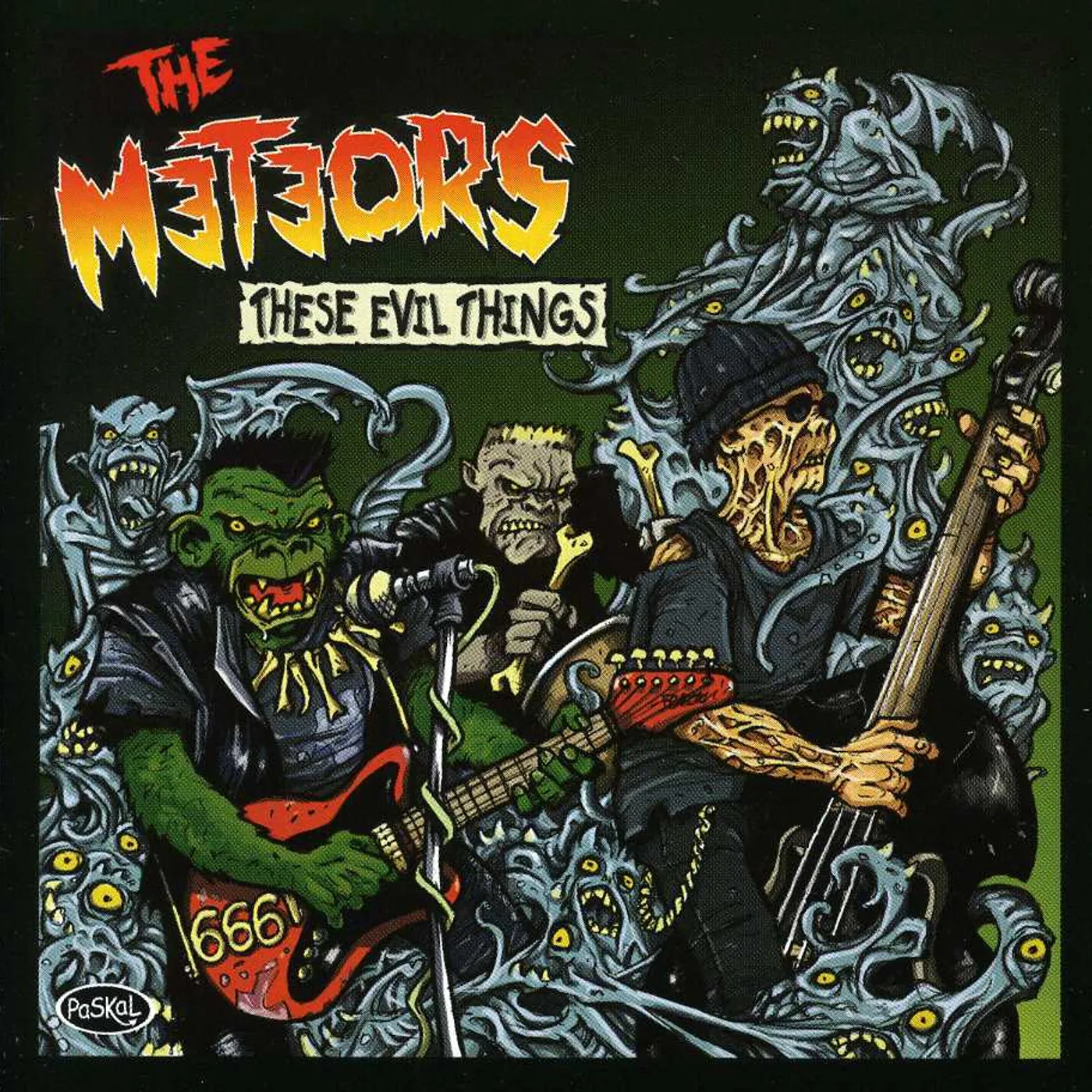 The Meteors THESE EVIL THINGS CD