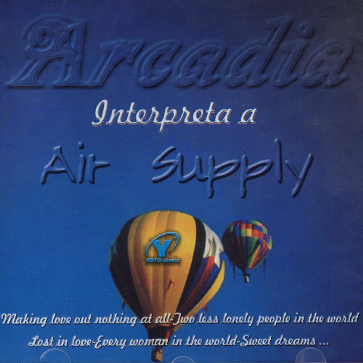 ARCADIA INTERPRETA A AIR SUPPLY CD
