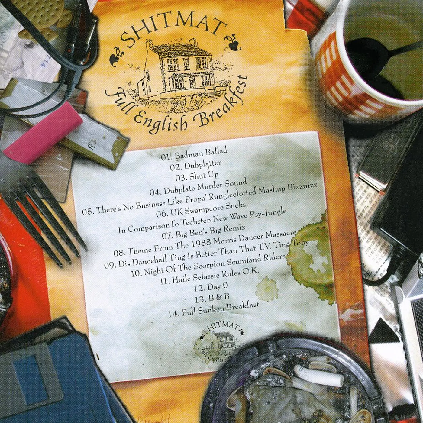 Shitmat FULL ENGLISH BREAKFEST CD