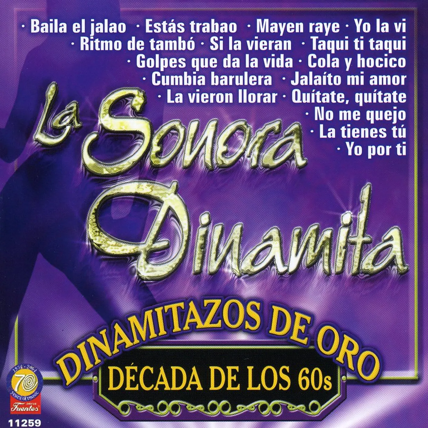 Sonora Dinamita DINAMITAZOS DE ORO DECADA DE LOS 60'S CD