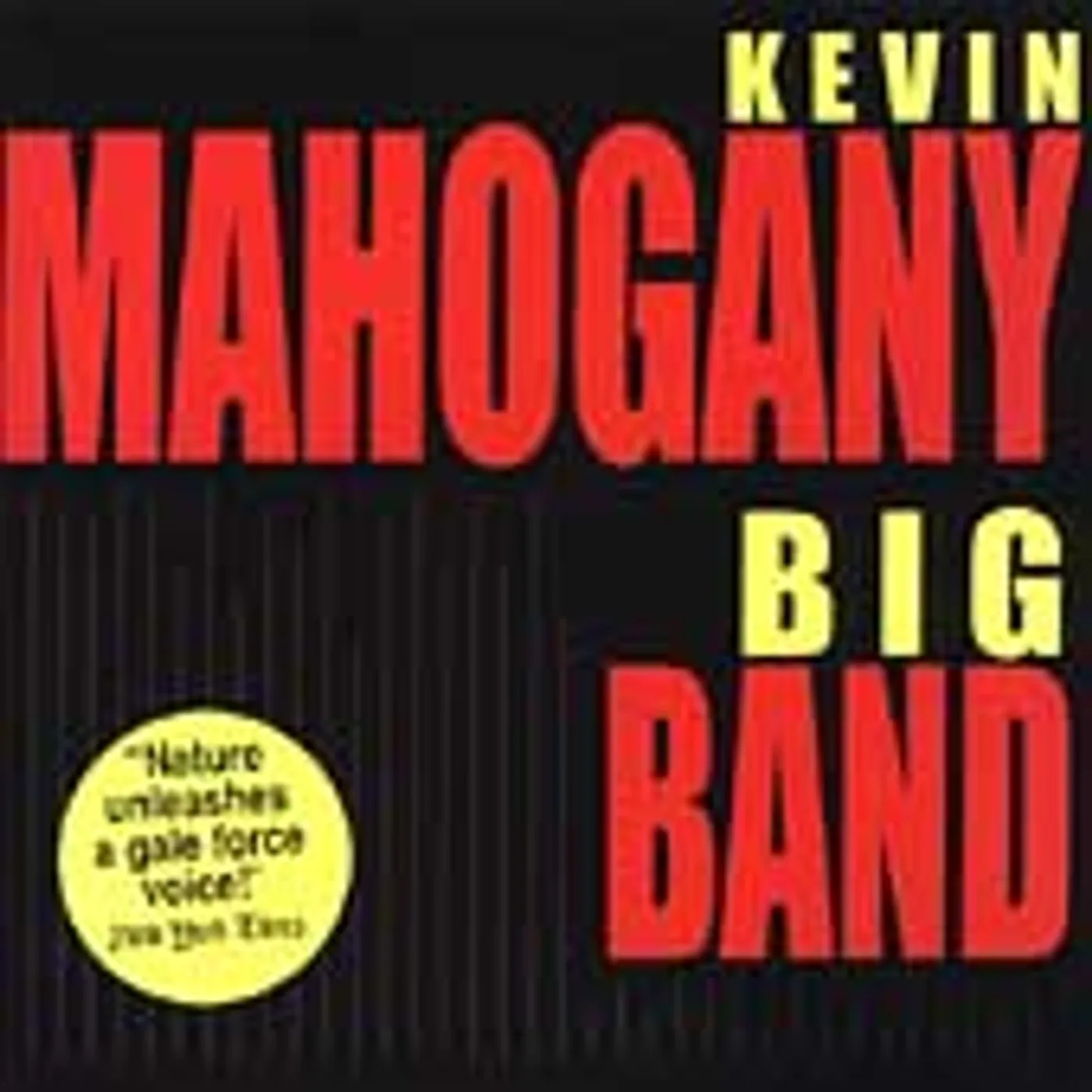 Kevin Mahogany BIG BAND CD