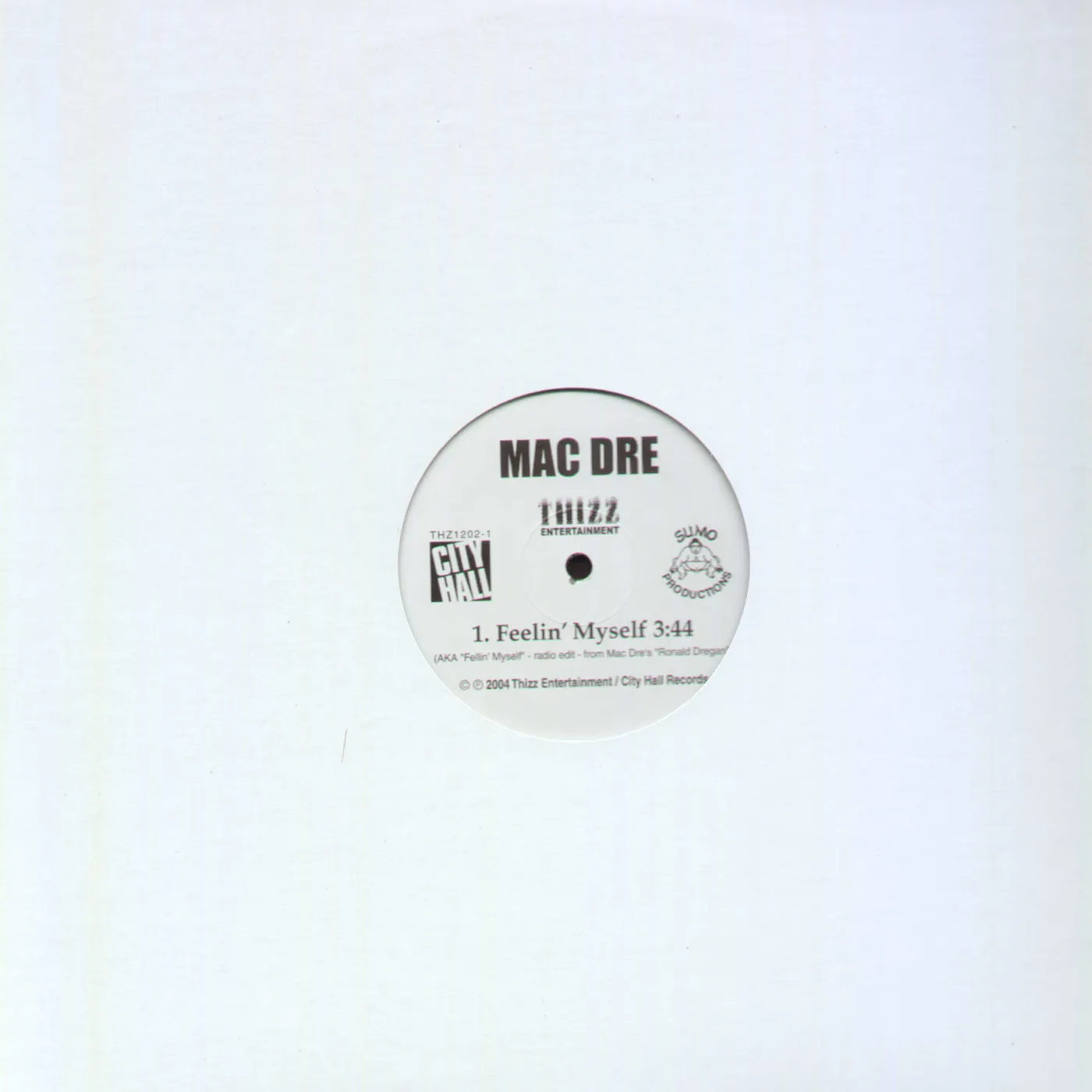 Mac Dre FEELIN MYSELF Vinyl Record