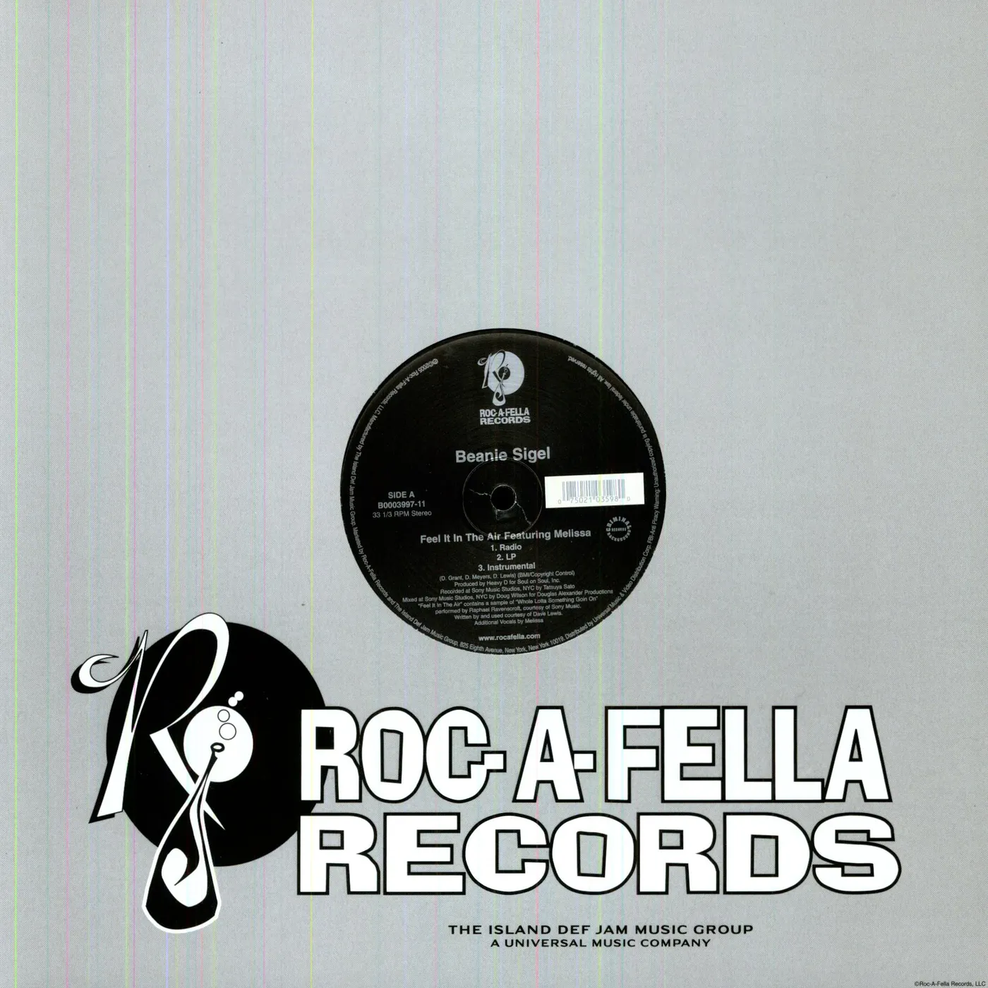 Beanie Sigel FEEL IT IN THE AIR (X3) Vinyl Record