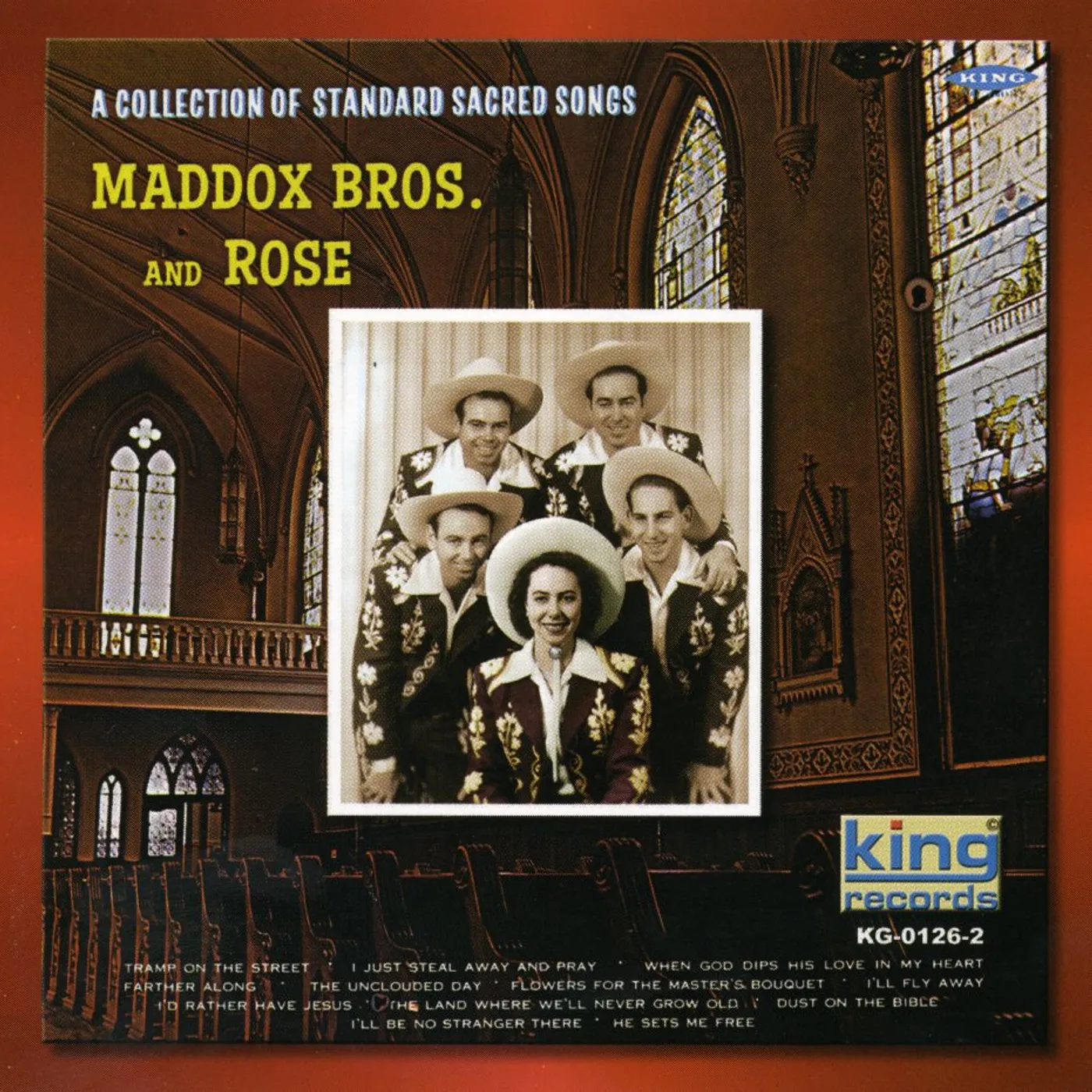The Maddox Brothers & Rose COLLECTION OF STANDARD SACRED SONGS CD
