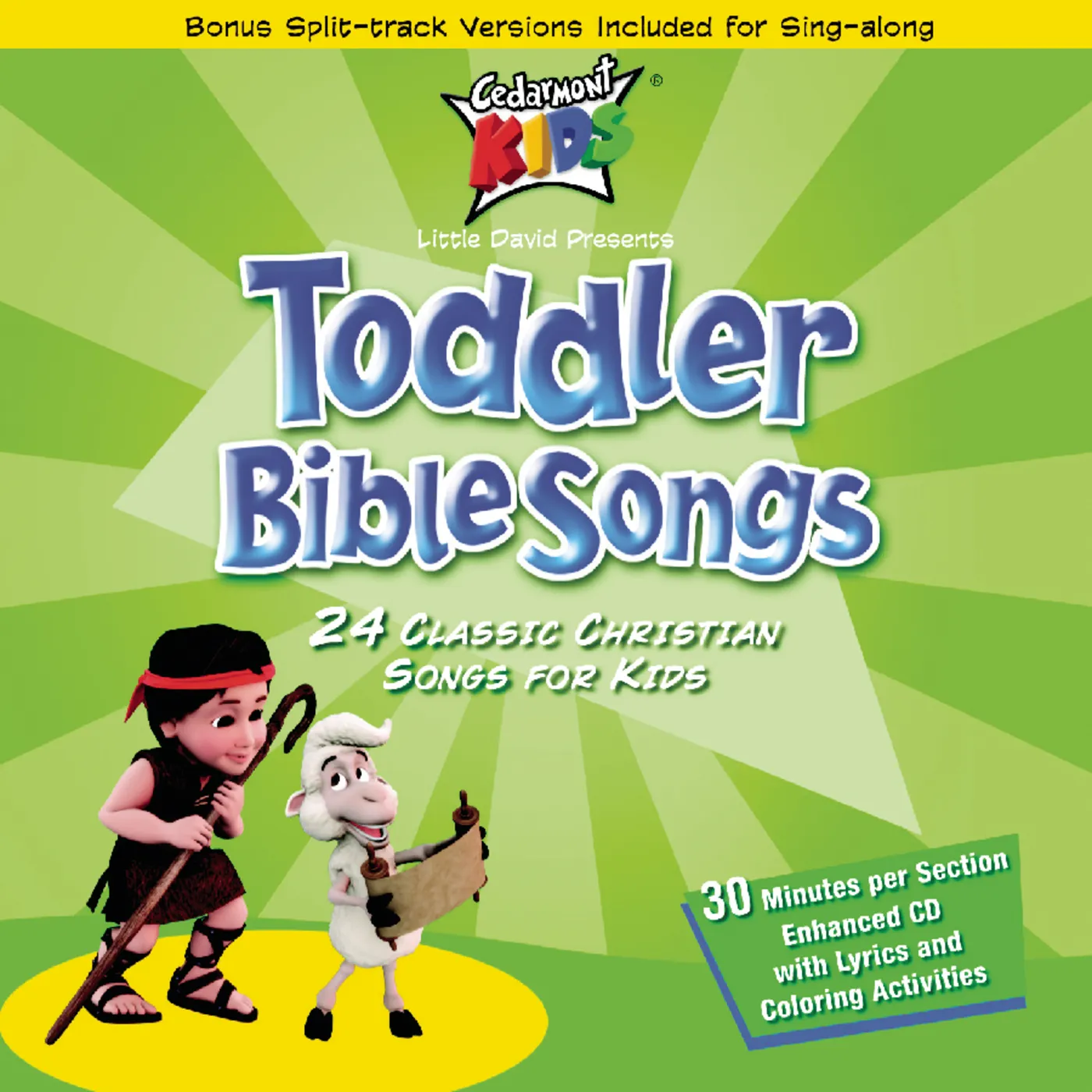 Cedarmont Kids TODDLER BIBLE SONGS CD