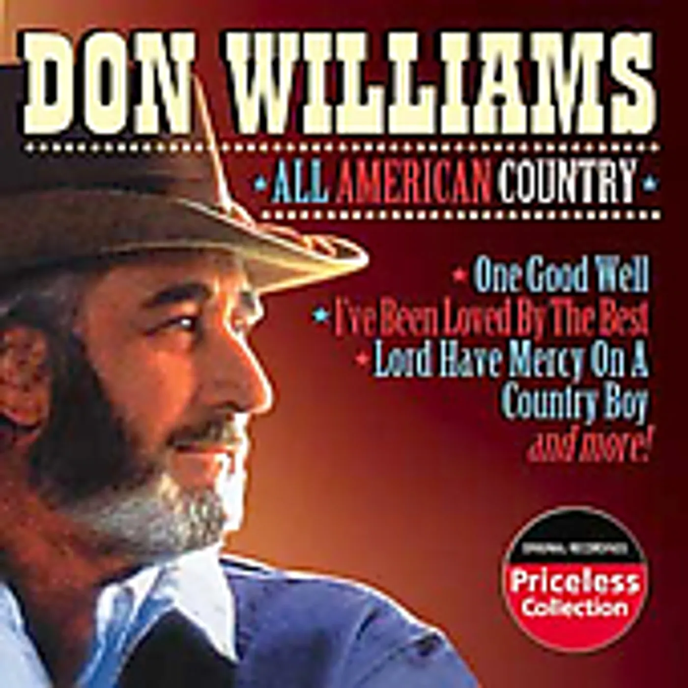 Don Williams ALL AMERICAN COUNTRY CD