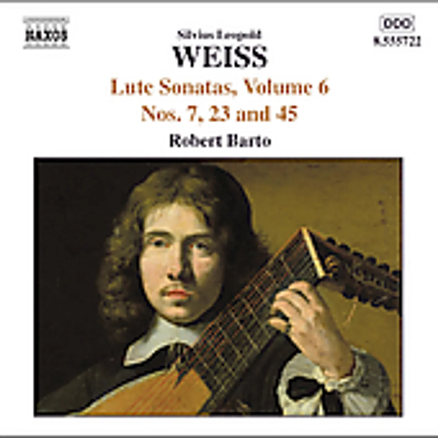 Harald Weiss LUTE SONATAS VOL.6 CD