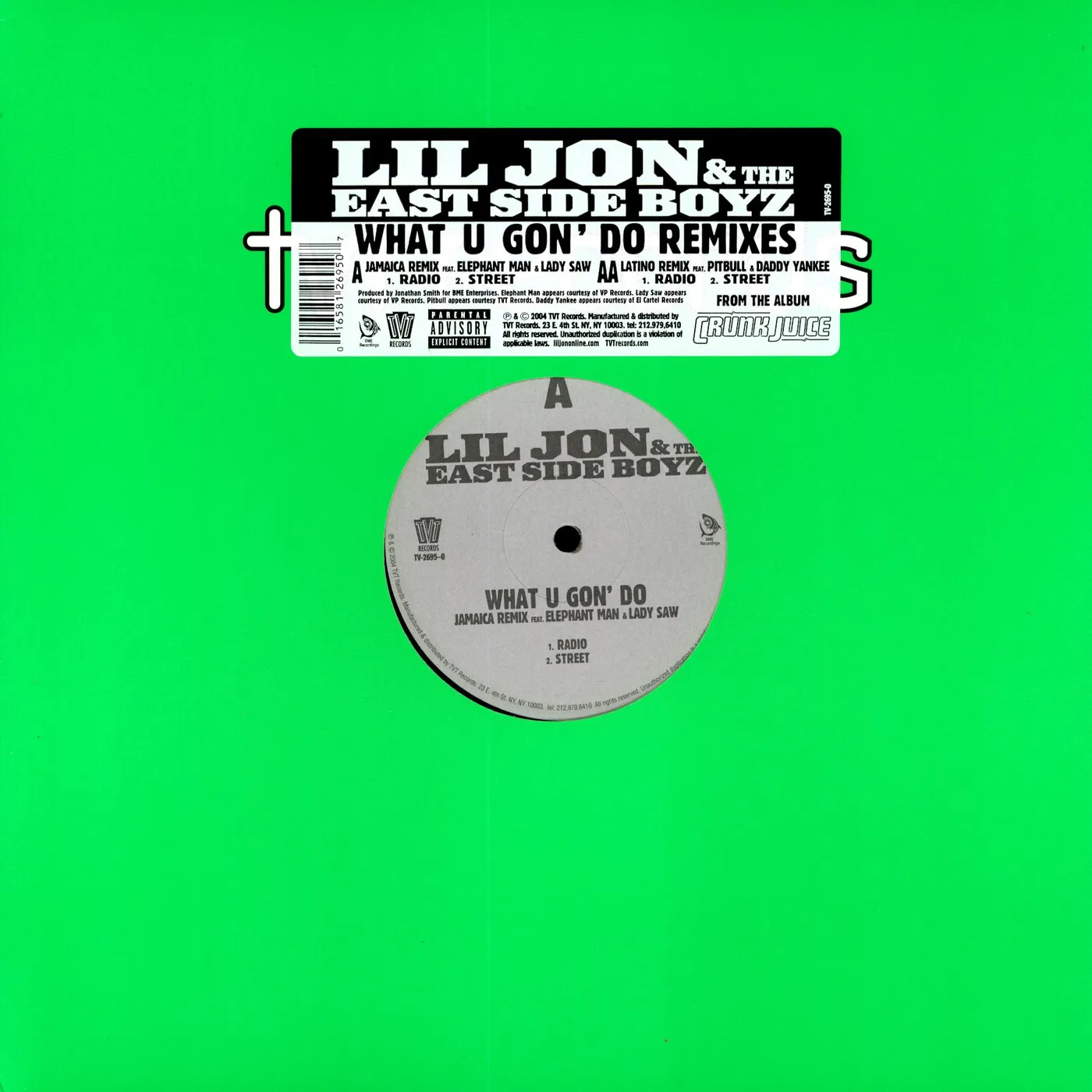 Lil Jon WHAT U GON DO: REMIXES Vinyl Record