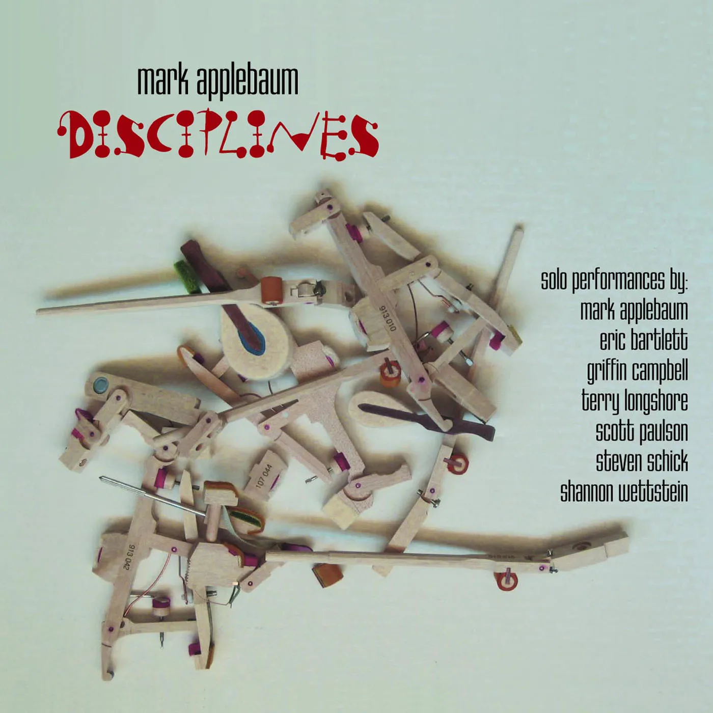 Mark Applebaum DISCIPLINES: APPLEBAUM CD