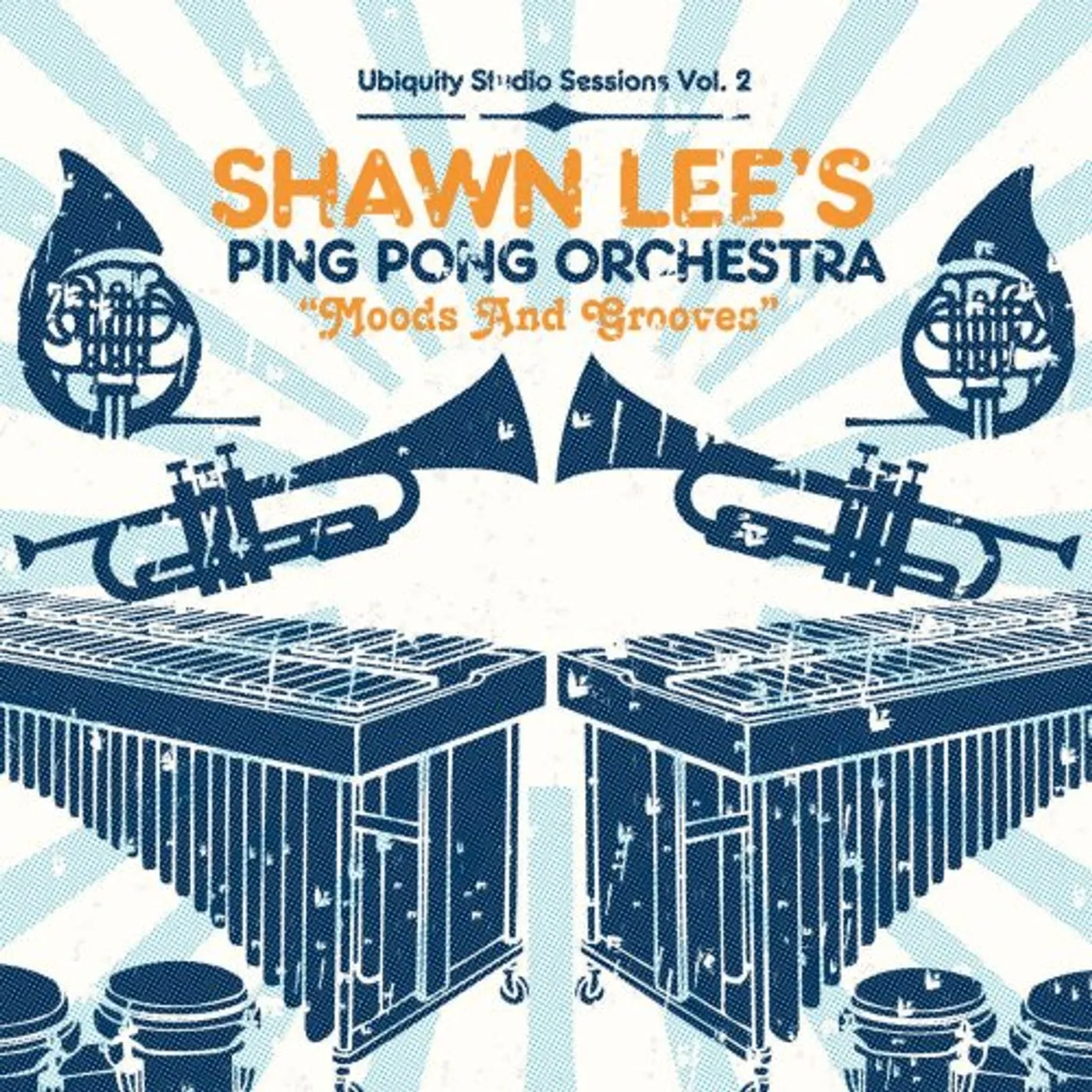 Shawn Lee's Ping Pong Orchestra MOODS & GROOVES: UBIQUITY STUDIO SESSIONS 2 Vinyl Record
