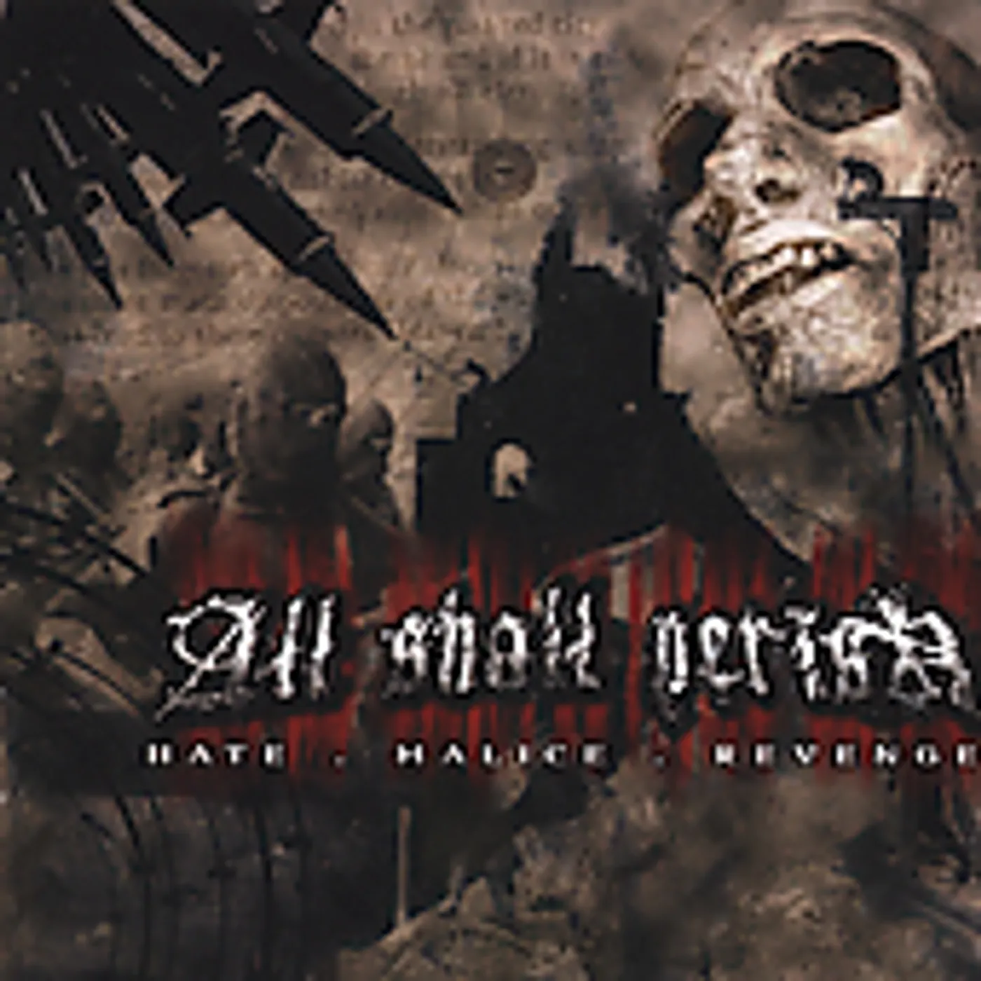 All Shall Perish HATE MALICE REVENGE CD