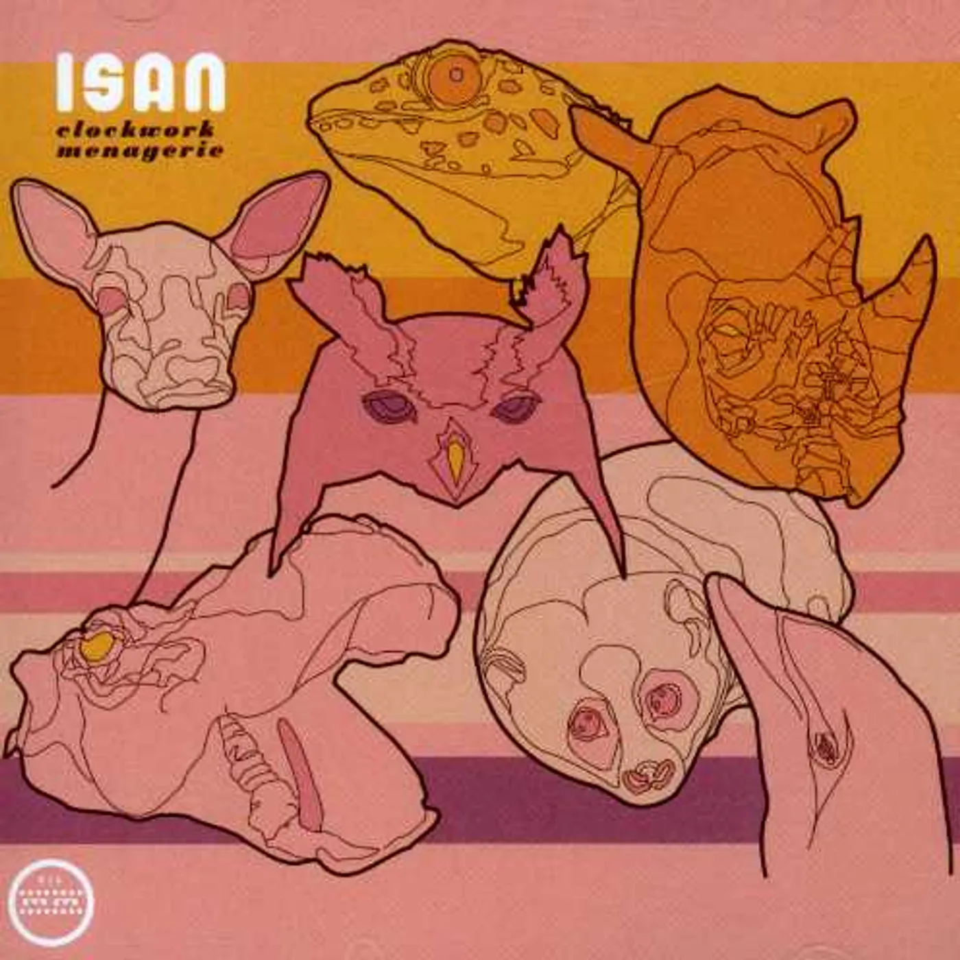 Isan CLOCKWORK MENAGERIE CD