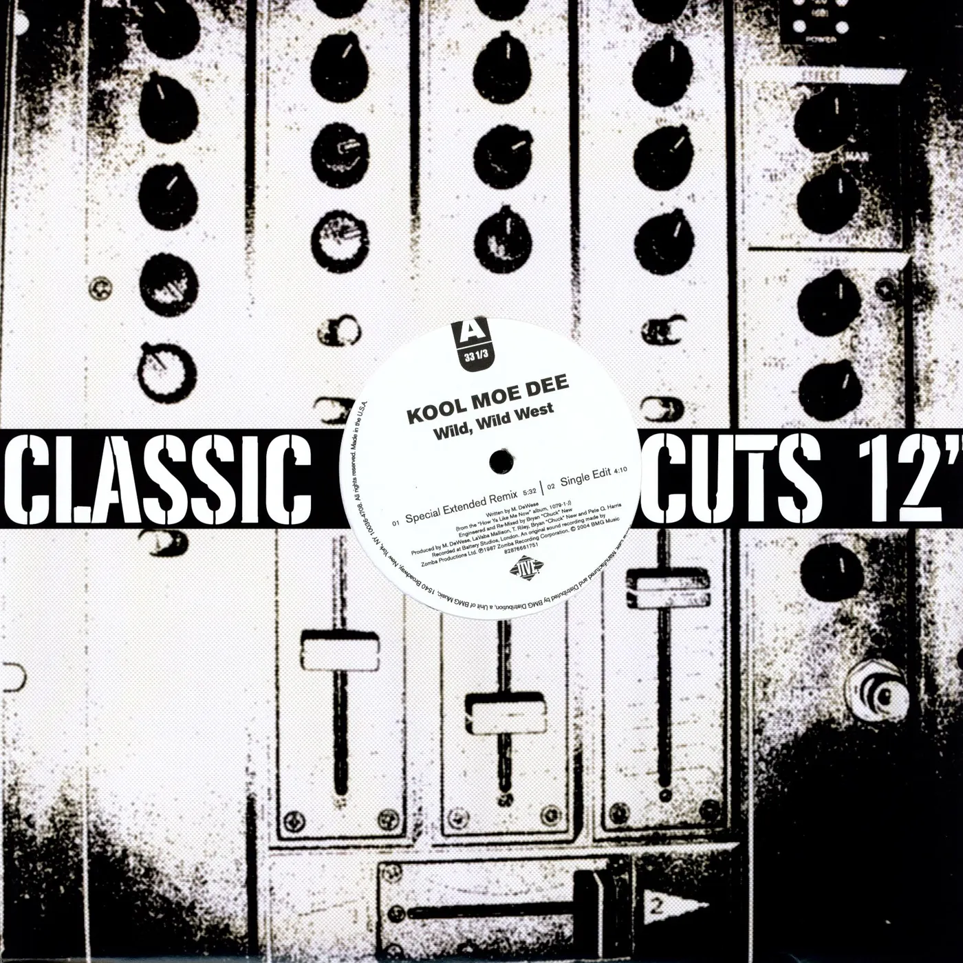 Kool Moe Dee WILD WILD WEST (Vinyl)