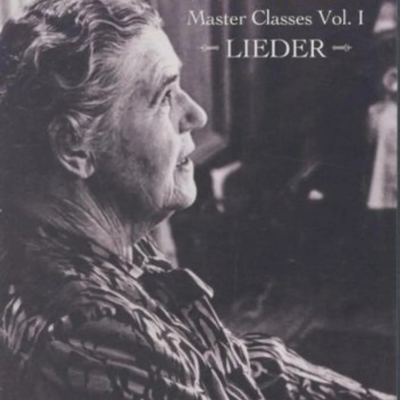 Lotte Lehmann MASTERCLASSES 1: LIEDER DVD