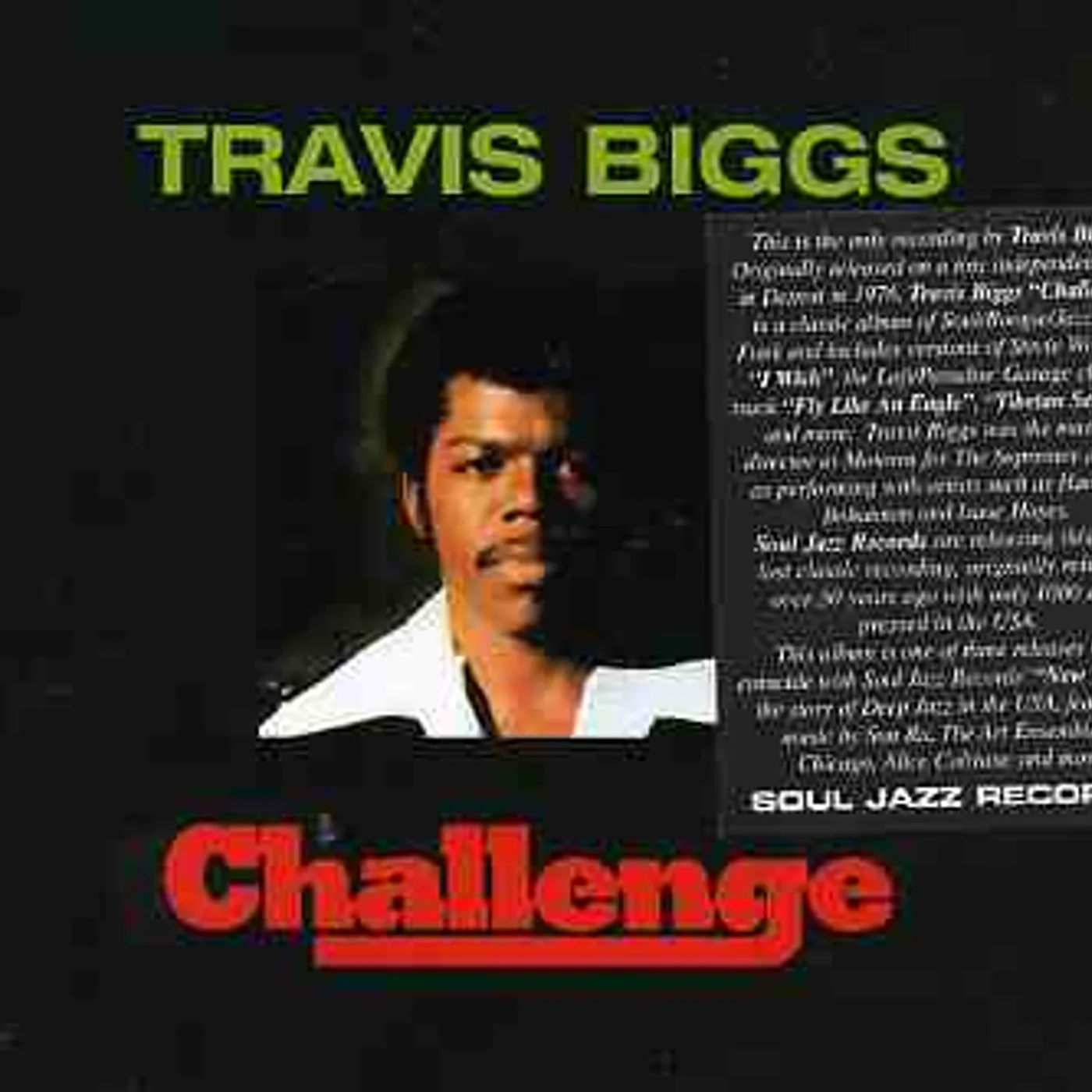 Travis Biggs CHALLENGE CD