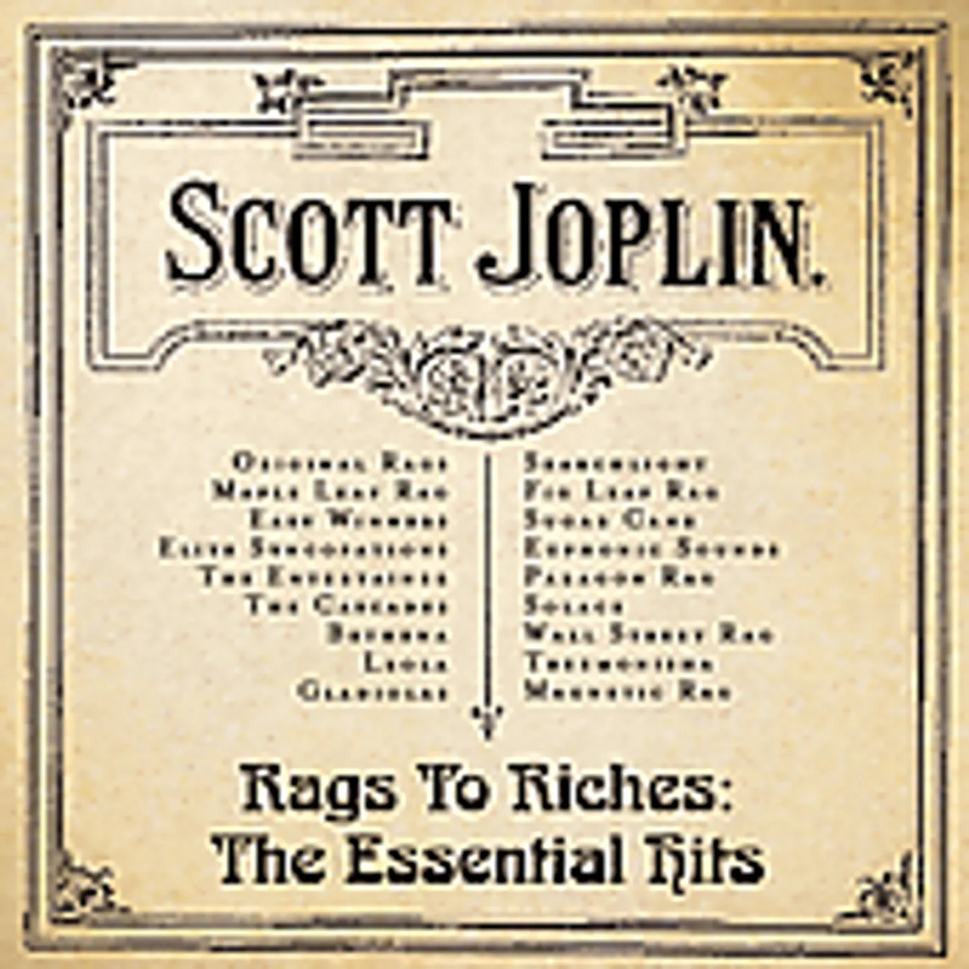 Scott Joplin RAGS TO RICHES THE ESSENTIAL HITS CD