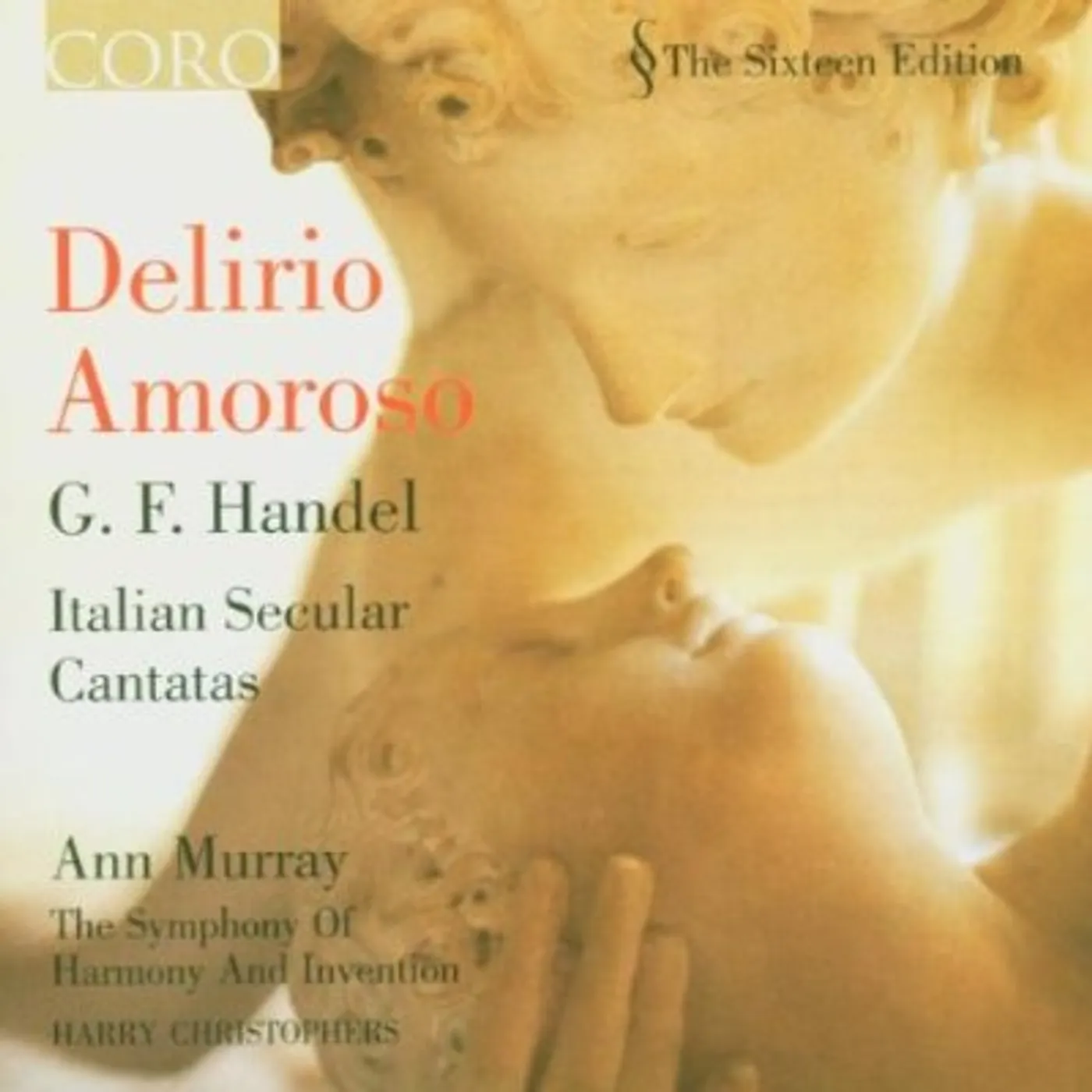 Ann Murray DELIRIO AMOROSO: ITALIAN SECULAR CANTATAS CD