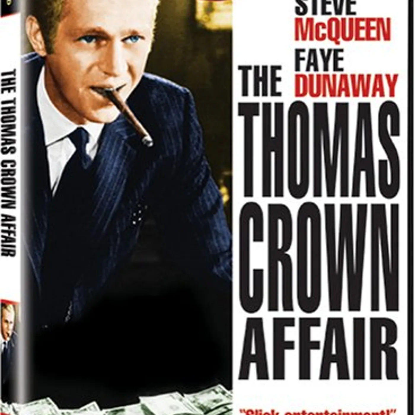 THOMAS CROWN AFFAIR (1968) DVD