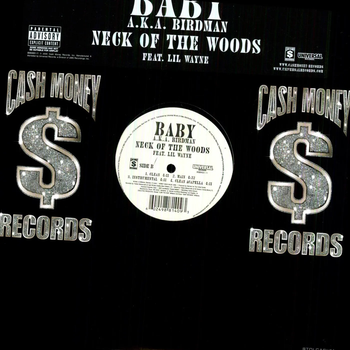 Baby NECK OF THE WOODS (X4) Vinyl Record